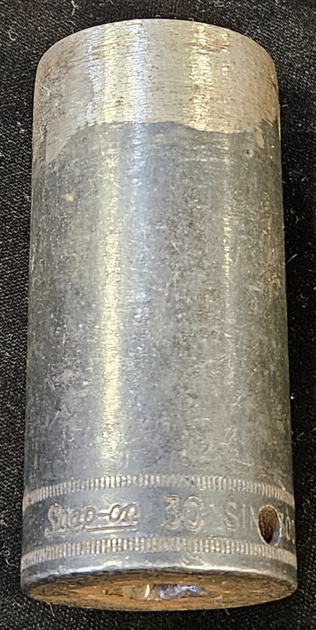 Snap On Tools SIMM300 30mm Metric Deep Impact Socket 1/2″ Drive 6 Point USA