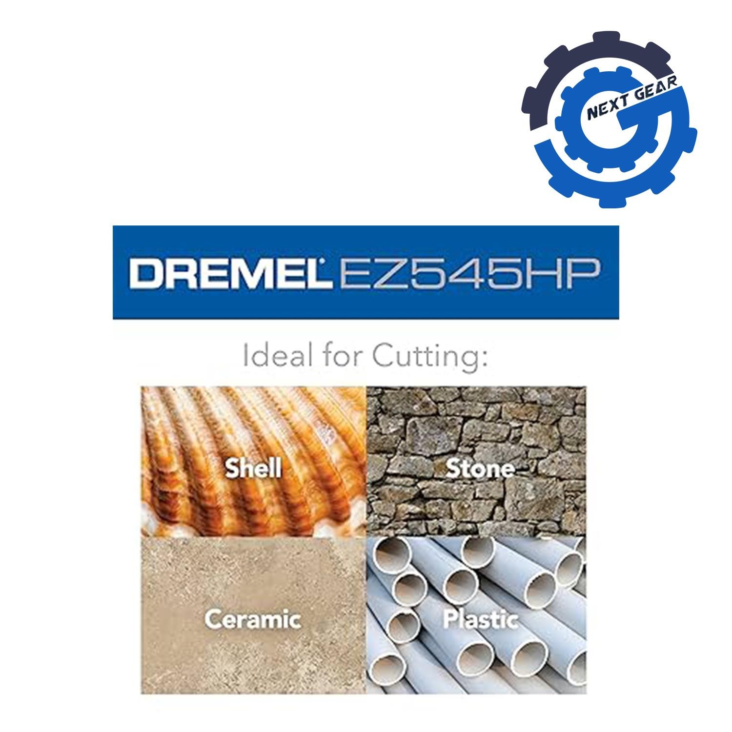 SET OF 2 NEW Dremel Max Life EZ545HP 1-1/2″ Diamond EZ544 WOOD Cutting Wheel