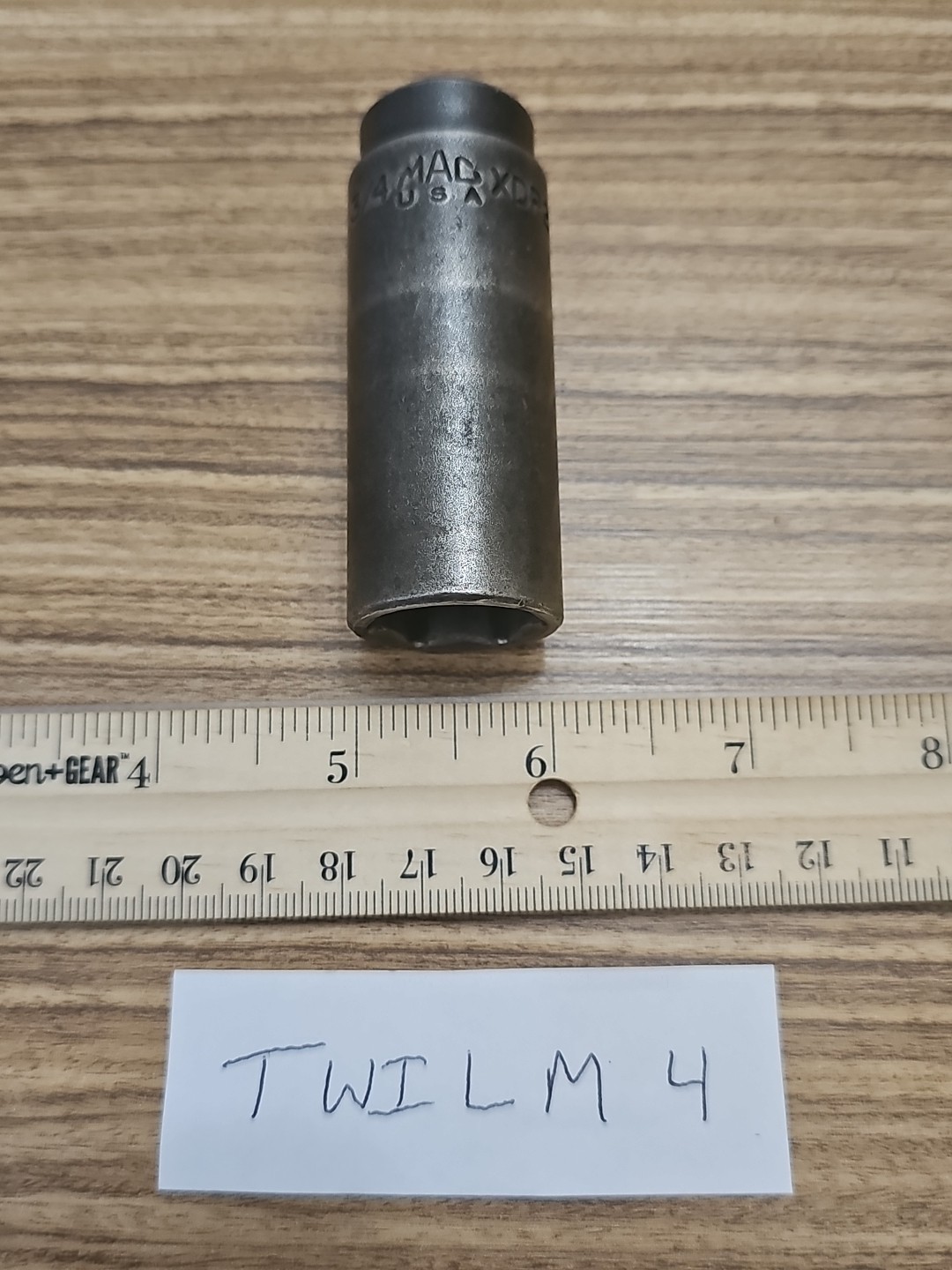 Mac Tools XDP246R 3/4″ 6 Point Deep Impact 3/8″ Drive Socket USA