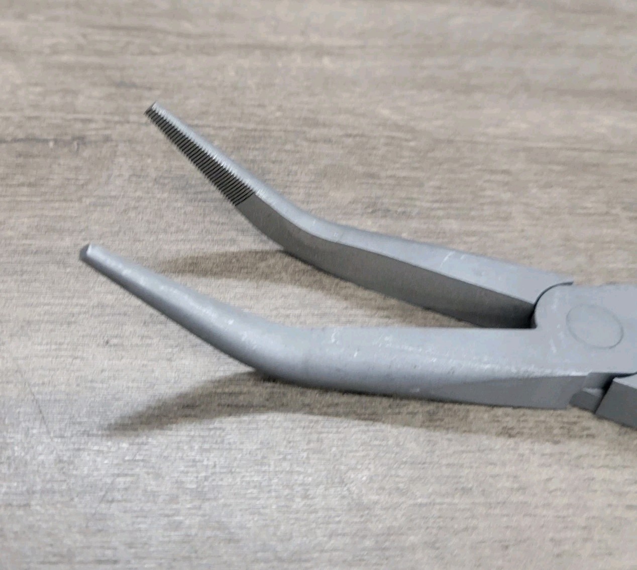 Snap-on 411BCP Long Reach 45 Degree Angle Needle Nose Pliers Made In USA 🇺🇸