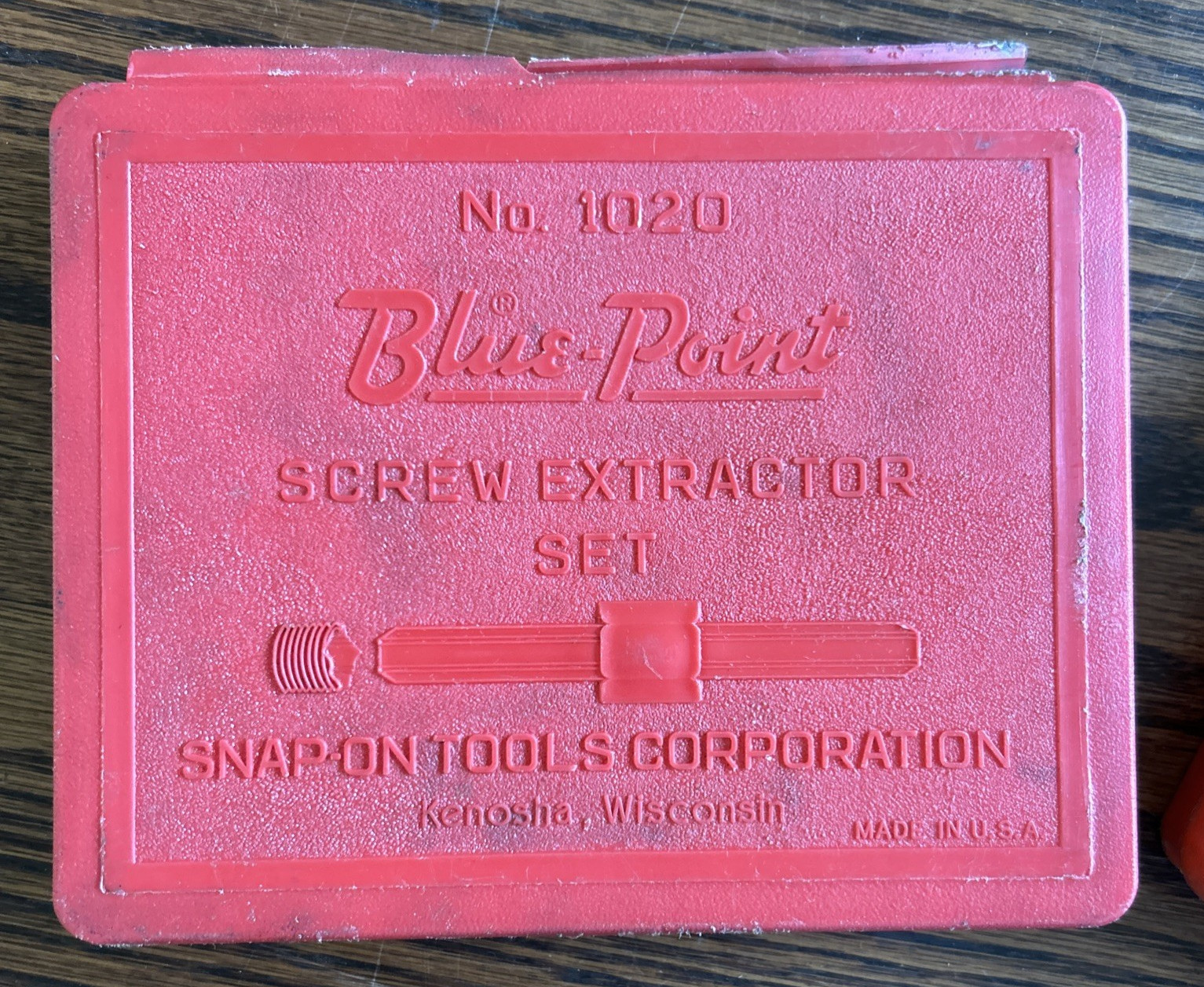 Blue Point (snap on) No. 1020 and Ridgid SE100 Screw Extractor Sets USA