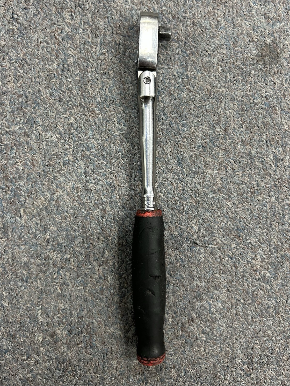 Snap On thlf72 1/4” Flex Head Ratchet Black And Red Handle