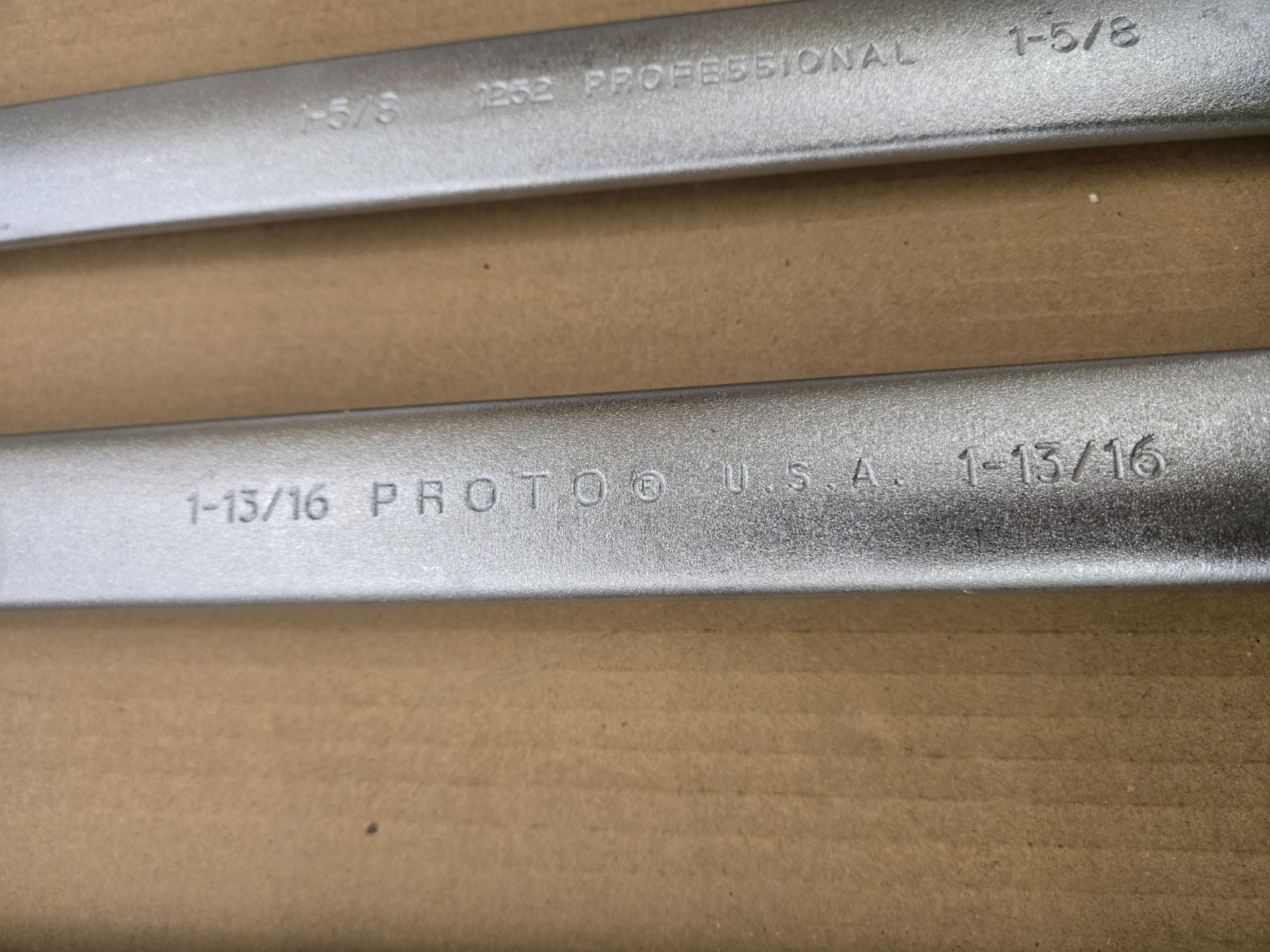 proto box end wrenches