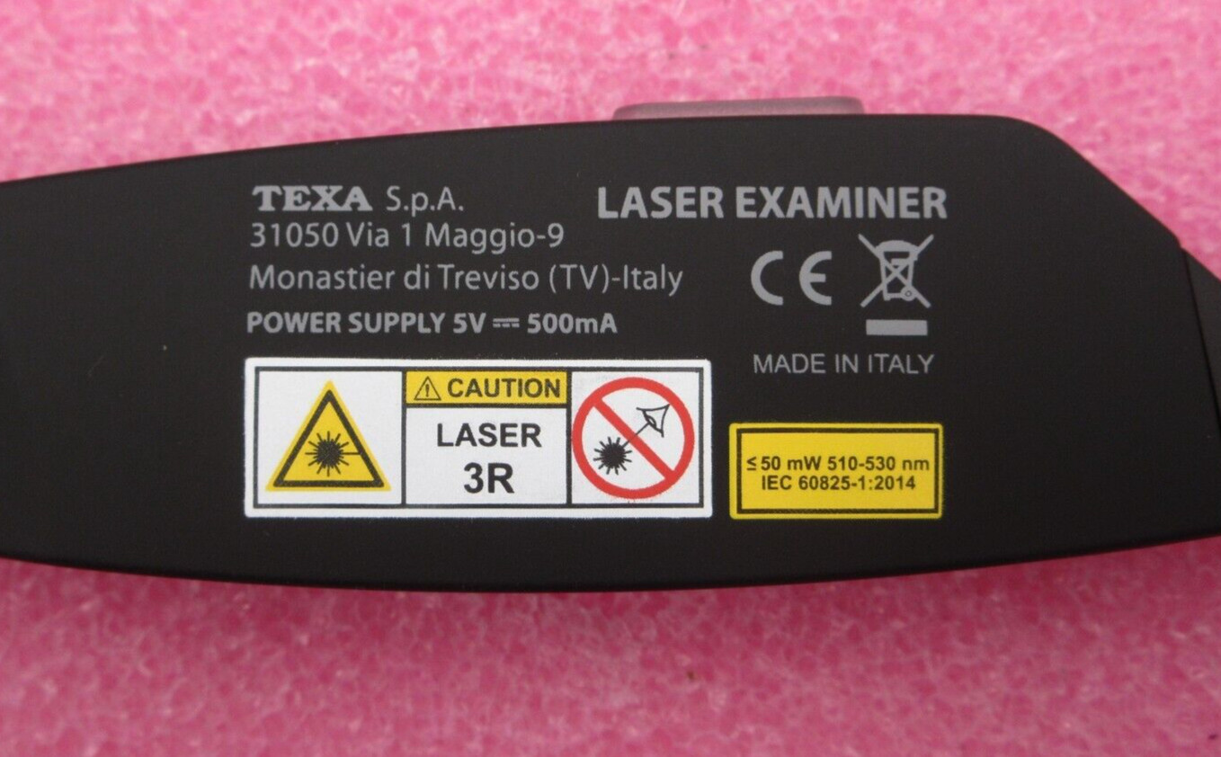Texa Laser Examiner Brake Disk and Tyre Tread Wear Measurement G12550