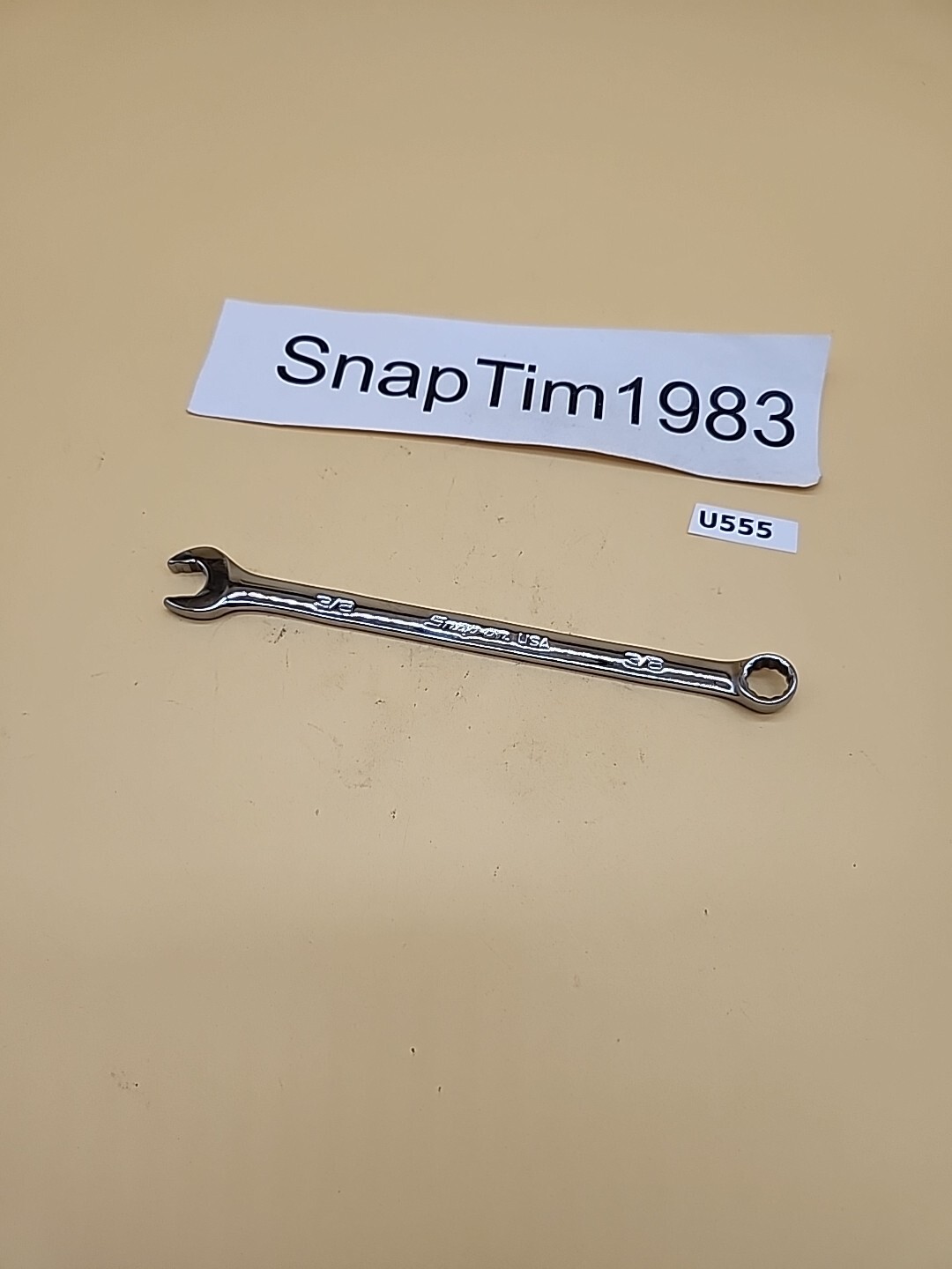 Snap-on Tools 12mm Flank Dr. 12 Point Combo Wrench SOEX12 USA