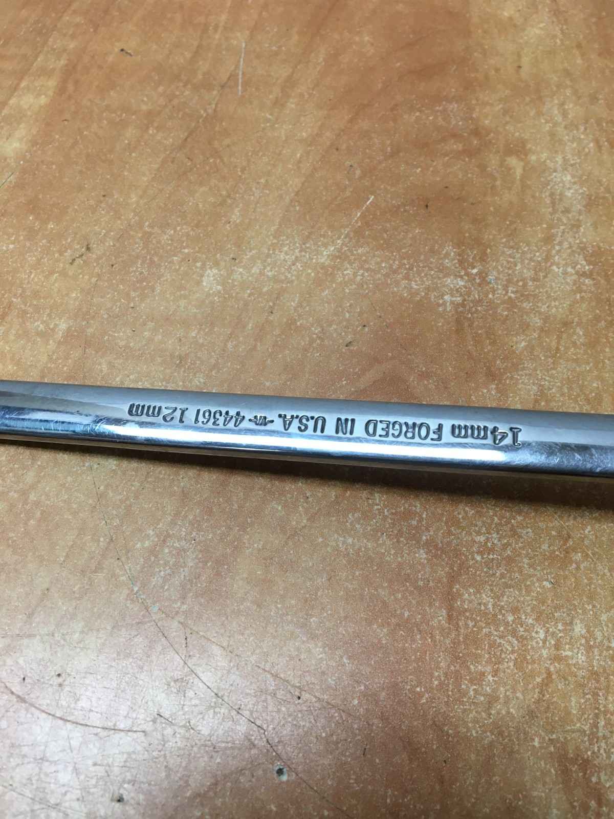 Craftsman USA 44361 Deep Offset 12 Point Metric Double Box Wrench VA 12mm 14mm