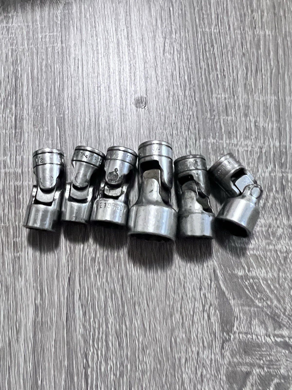 Snap On 3/8” Drive Universal Swivel Socket Lot 15 Pieces