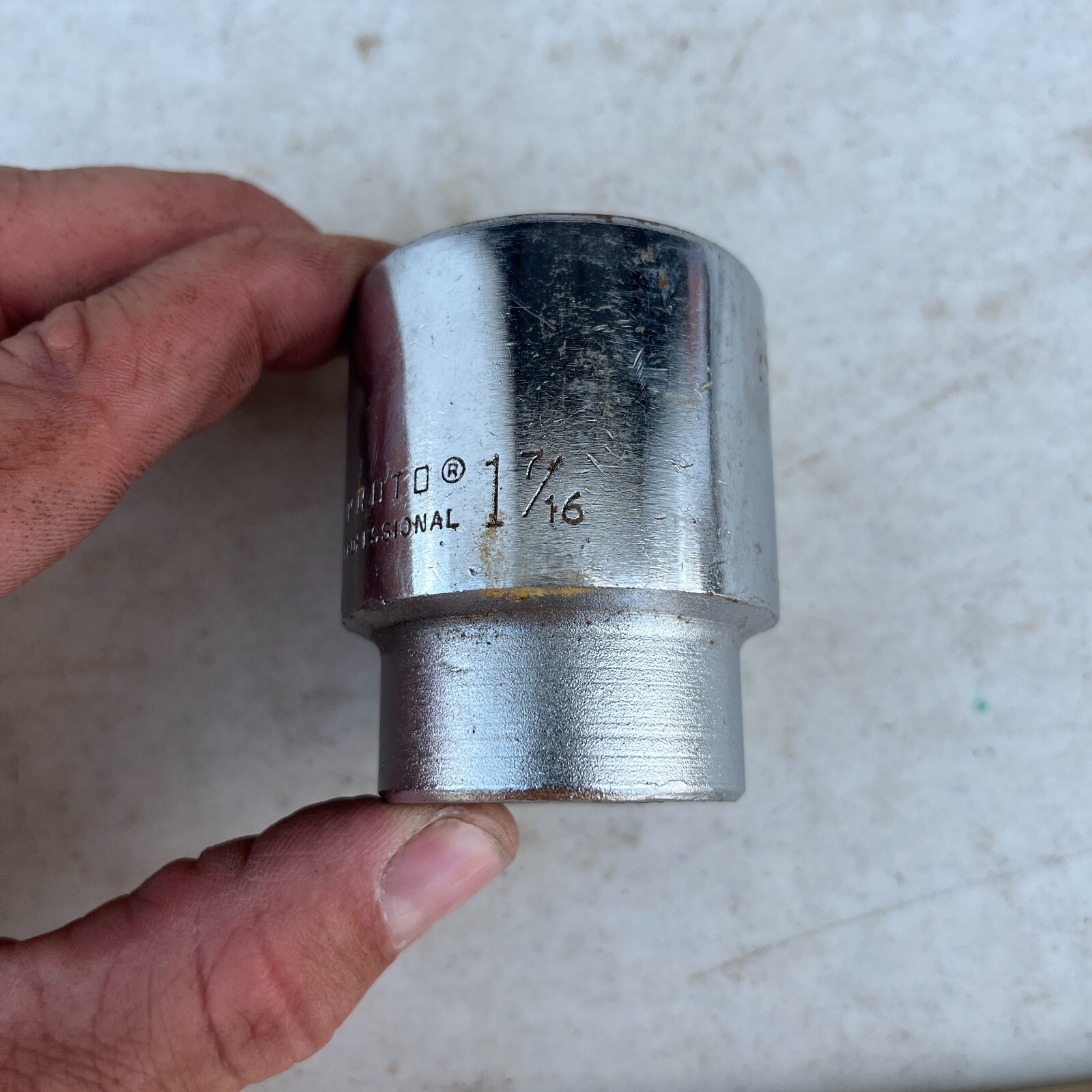 Proto Professional 5546 Shallow Socket 3/4″ Drive 1-7/16″ 12 Point