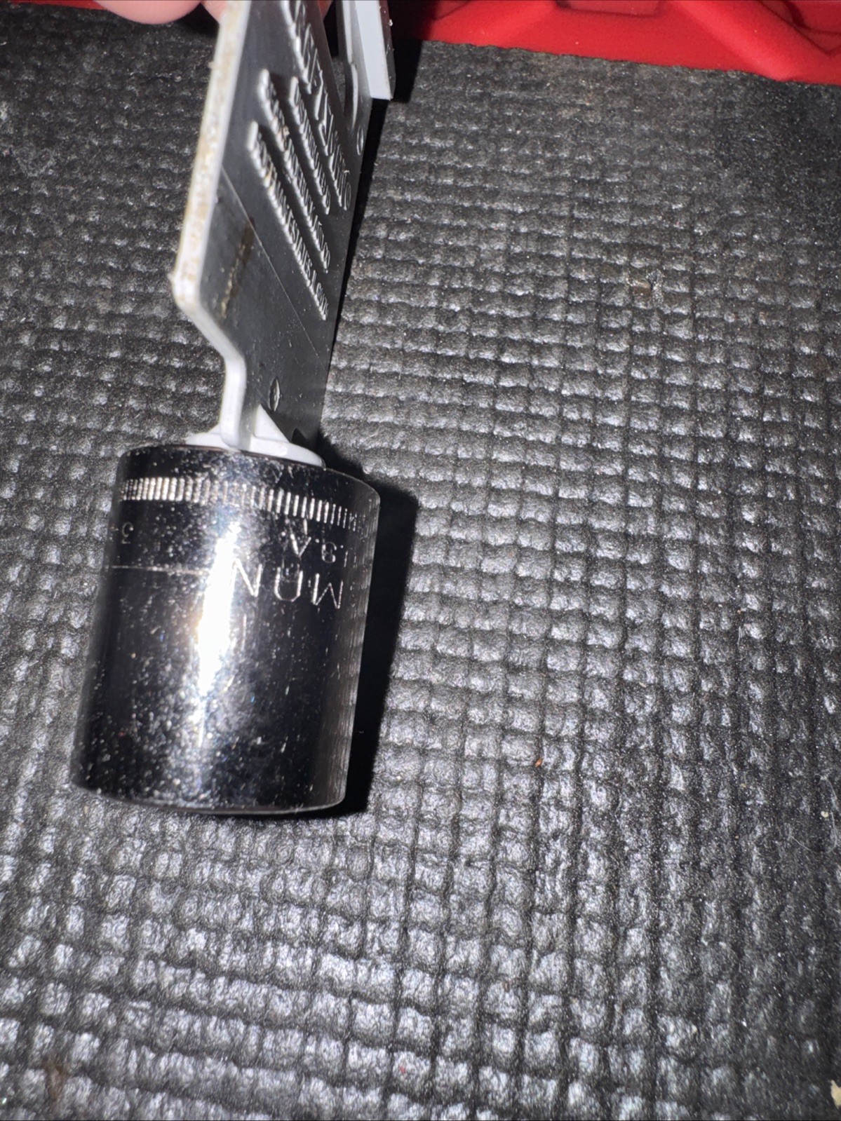$17 Socket Sears Craftsman 18MM 12 Pt 3/8″ Drive Shallow Easy Read 34649 USA NOS