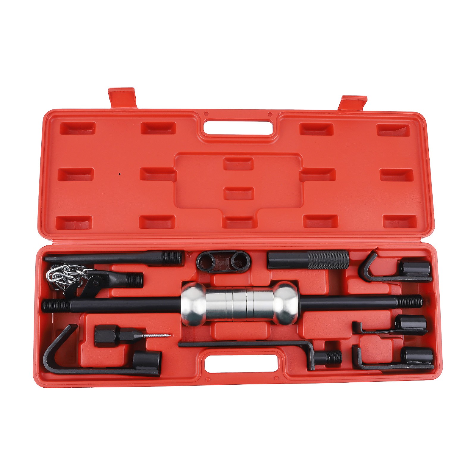 13 pcs Dent Puller 10lbs Slide Hammer Auto Body Car Repair hooks Tool Kits