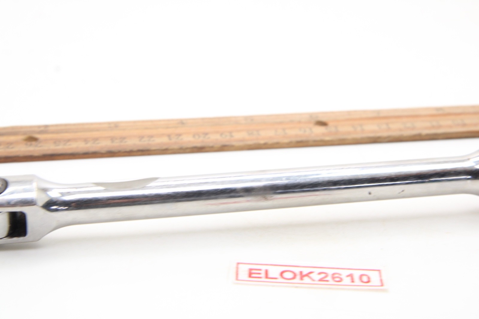 Snap-on FHLF936A 3/8″ 13-1/2″ Handle Flex Head Black/Red Soft Grip Ratchet USA