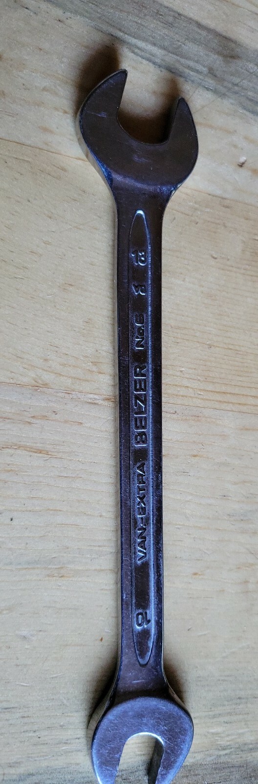 NO.6 Belzer Van-Extra 10MM 13MM Combination Wrench Germany Excellent Pre-owned