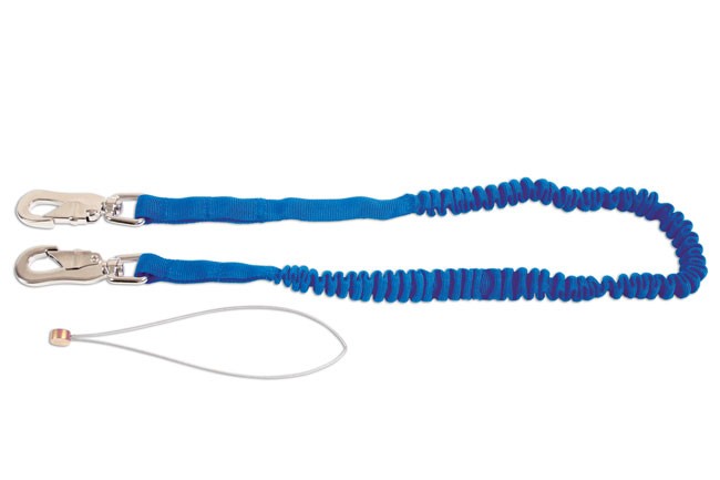 Safety Tool Lanyard – 2 x Zinc Alloy Hooks & 4mm Wire