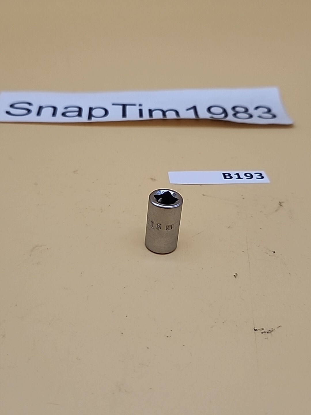 MAC Tools M116 1/4″ Drive 11/32″ 6 Point Shallow Socket USA