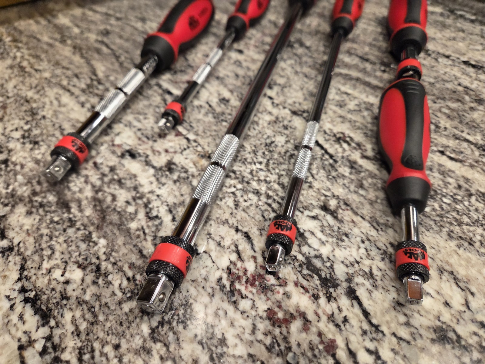 Mac Tools 6pc 1/4 & 3/8 Hand Drive Locking Extension Set