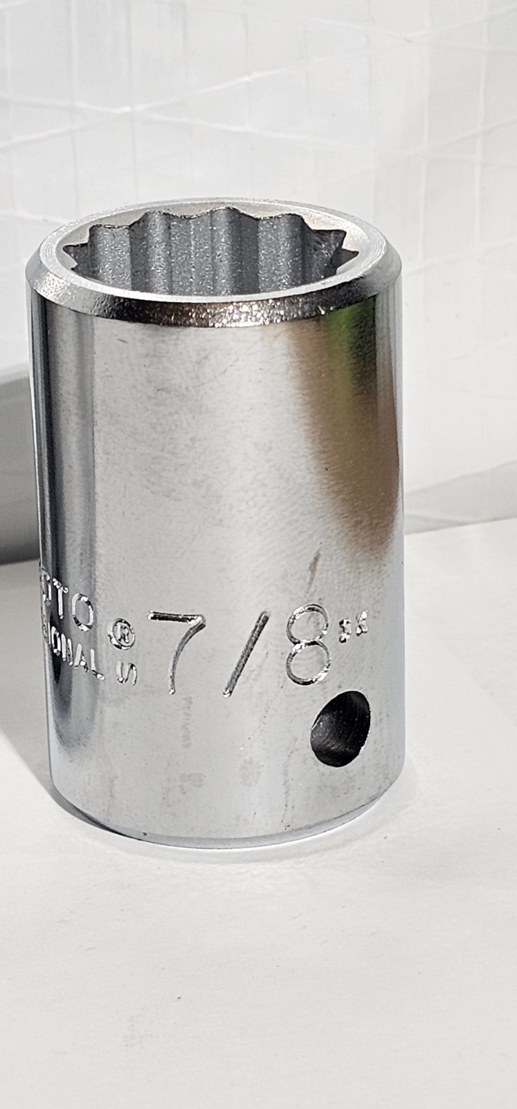 6 Pc’s. New Proto 3/4″ Drive chrome Socket STD Set 1-3/16″ To 7/8″ 12 pt.
