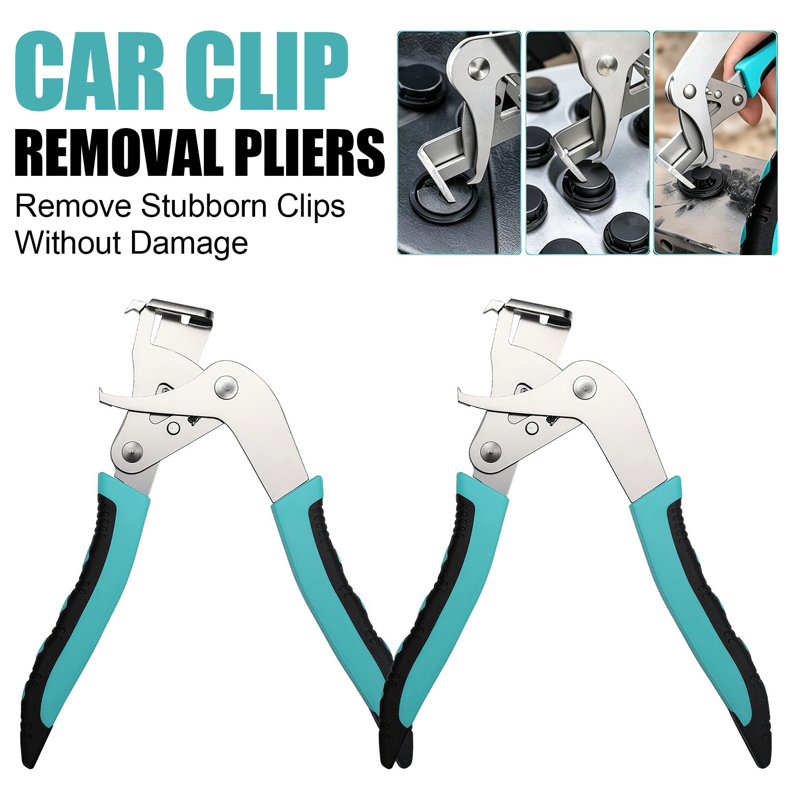 Car Clip Removal Pliers Trim Panel Rivet Disassembly Tool for Automotive Repair