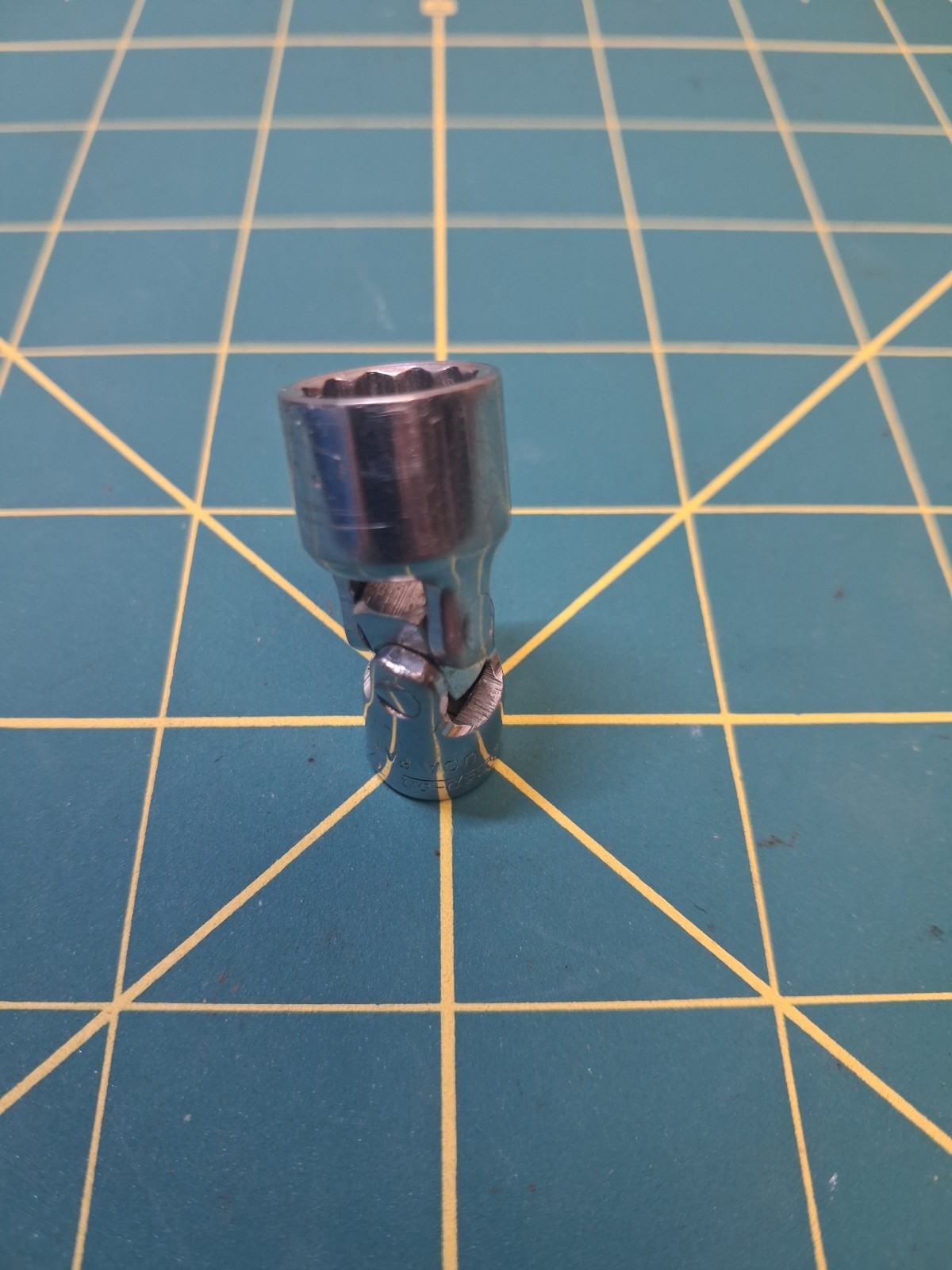 Snap-on Tools 7/16″ TMU141 1/4″ Drive 12 Point Swivel Socket Underline Logo 🇺🇸