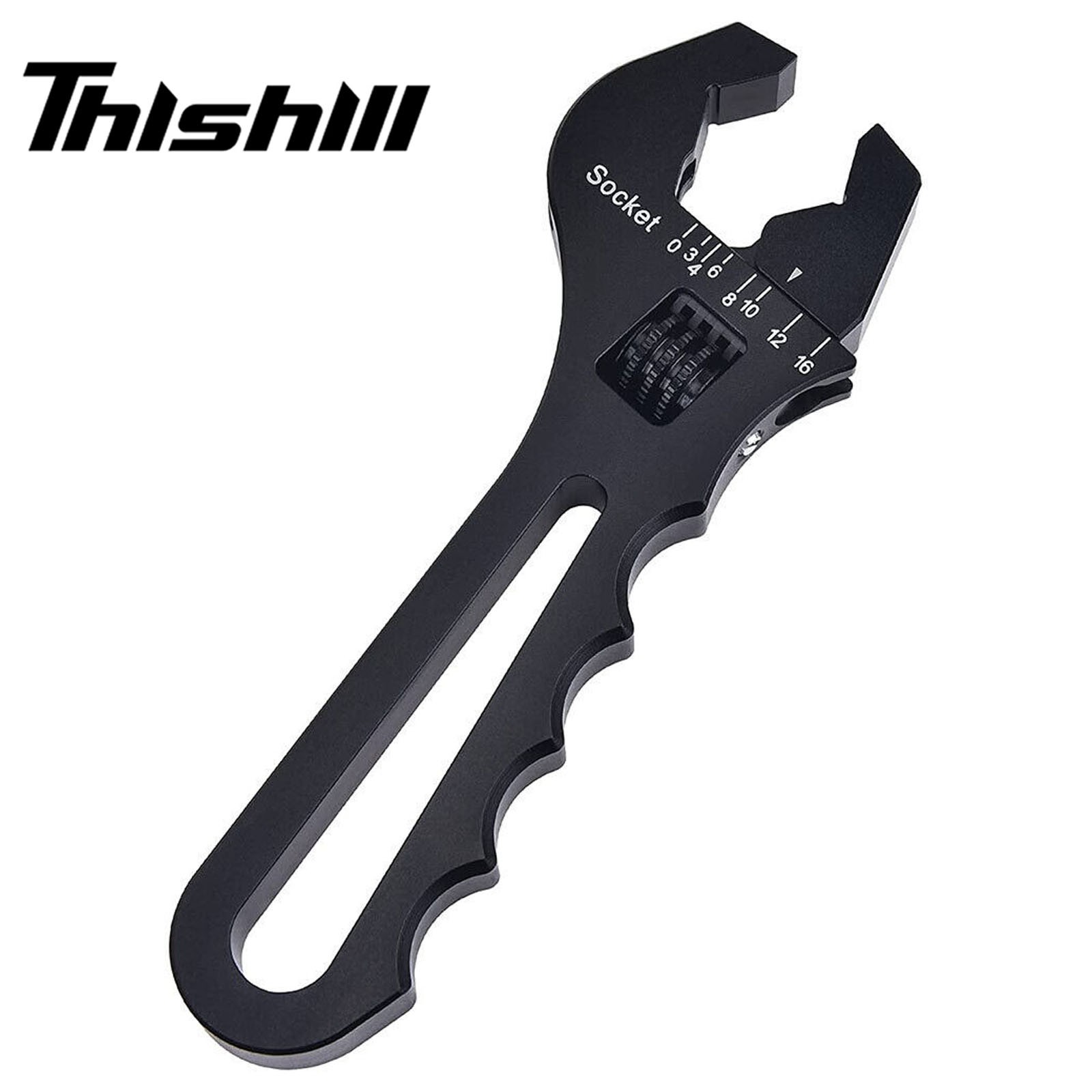 3AN-16AN Adjustable An Fitting Wrench Aluminum For An Hose Ends Spanner Thishill