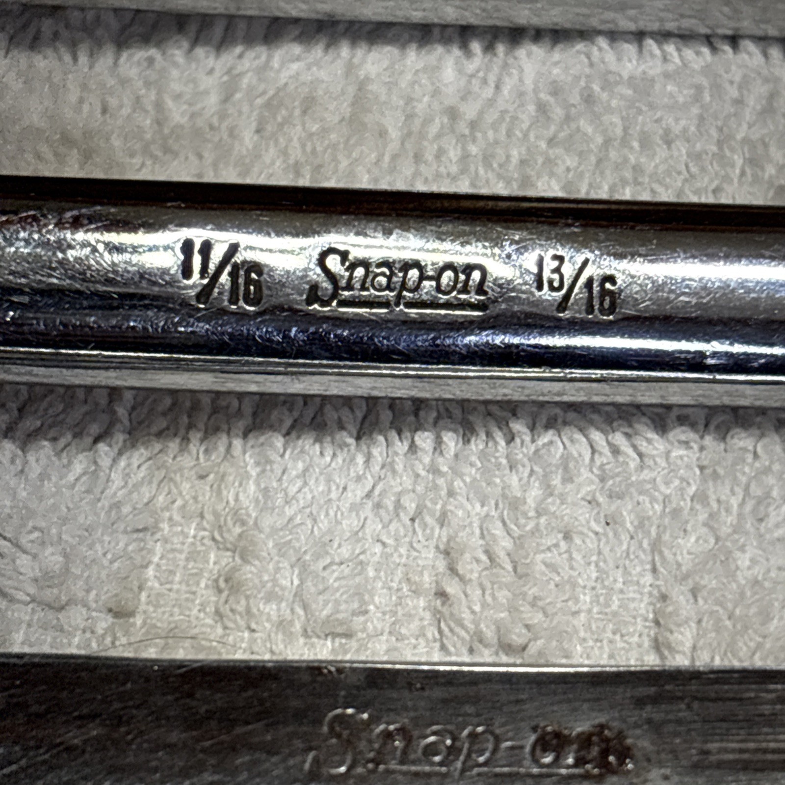 Snap On Wrenches and Double Box End Set Pat 3273430 Various Sizes 7pcs