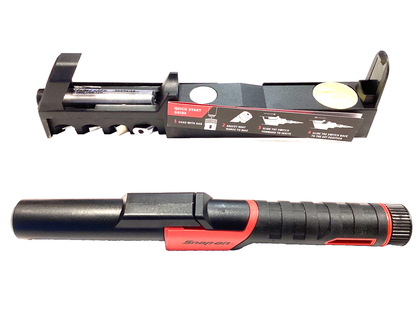 Snap on YAKS42 RED Butane Gas Soldering Iron & Plastic Weld Kit 25-130 Watts NEW