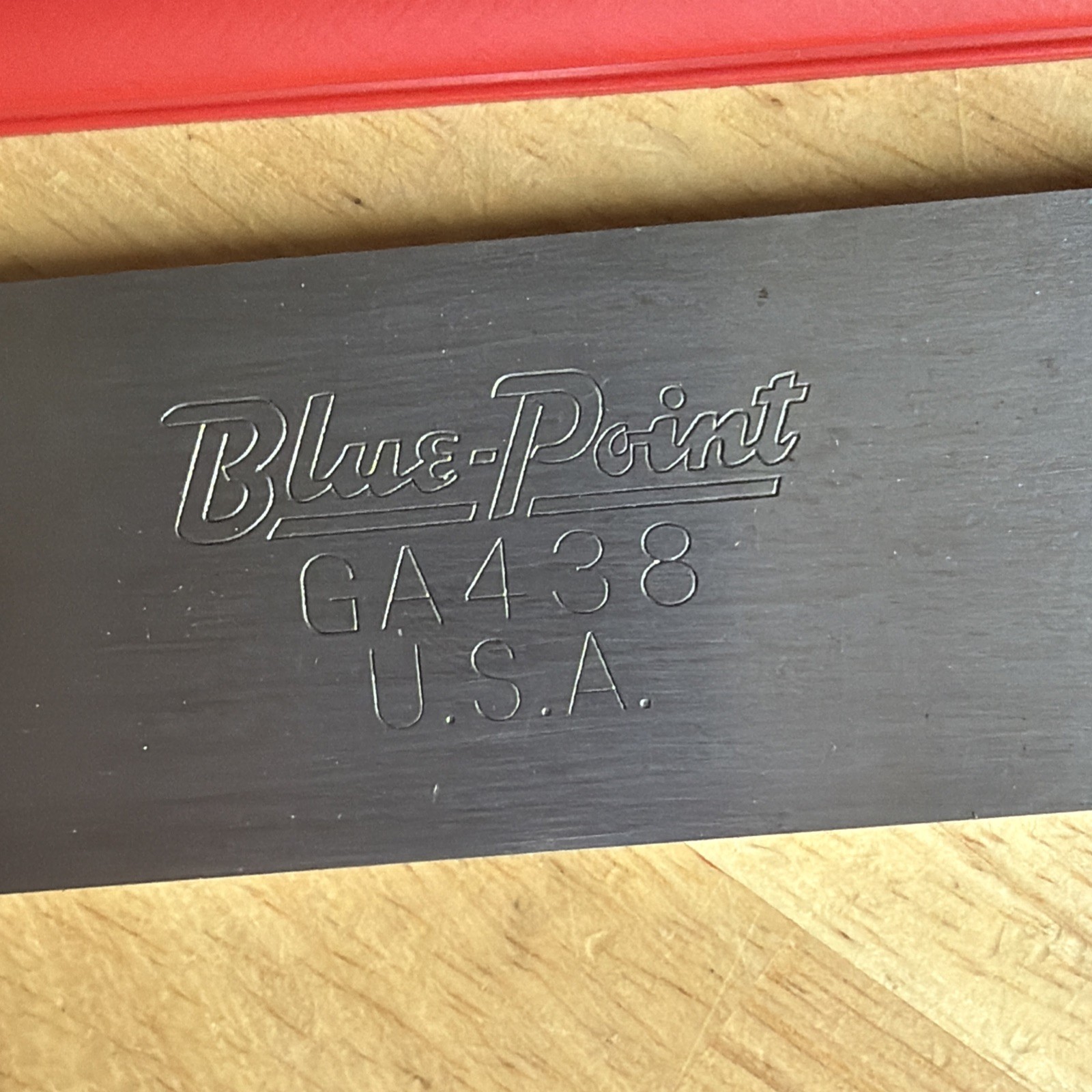 Blue Pont Tools 18″ Long Straight Edge 1-13/32″ Wide 11/64″ Thick GA438 USA