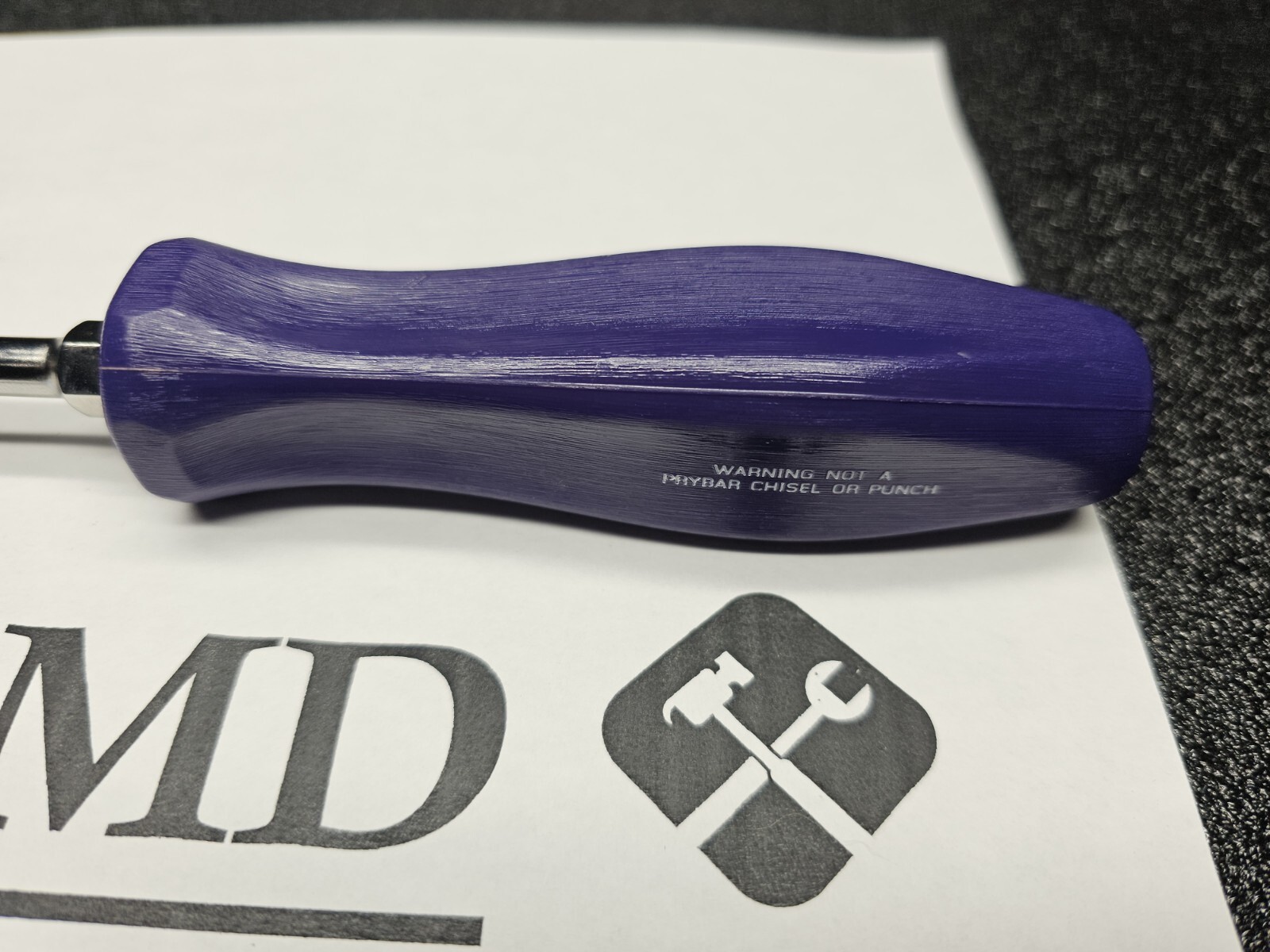 Snap-on Tools USA RARE DARK PURPLE #3 Phillips Hard Handle Screwdriver SDDP63IRA
