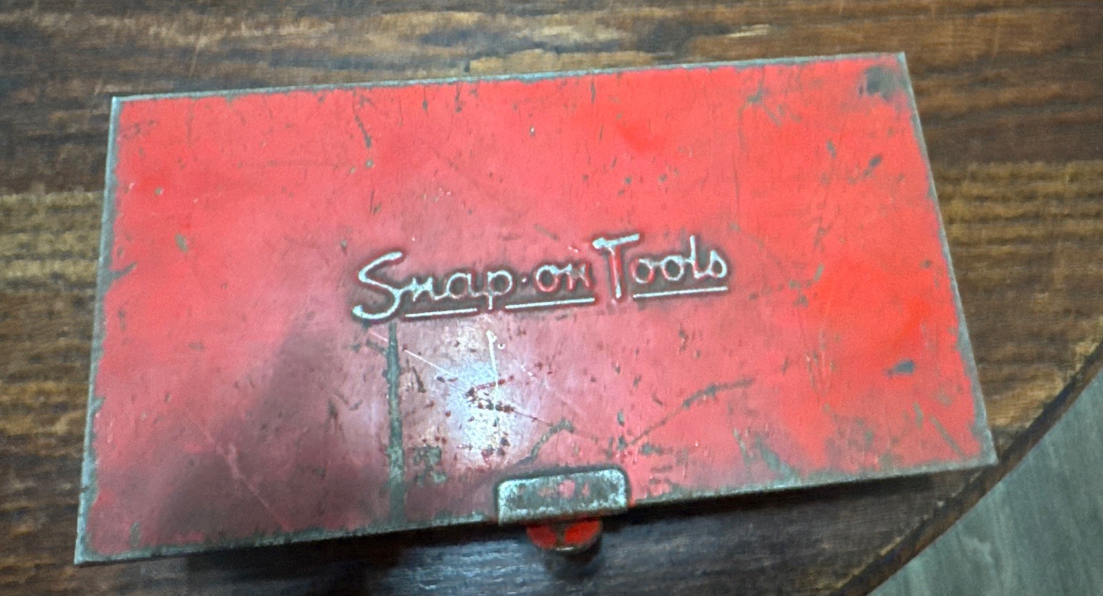 Vintage Snap On CG500 15PC Stud Remover Set Original Metal Box
