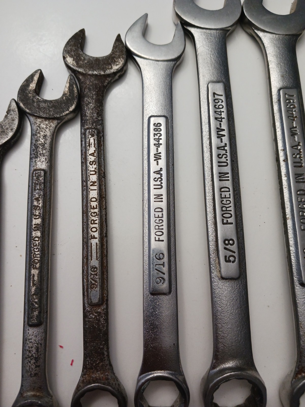 Craftsman Wrenches Sae,Metric Various Sizes Lot Of 37