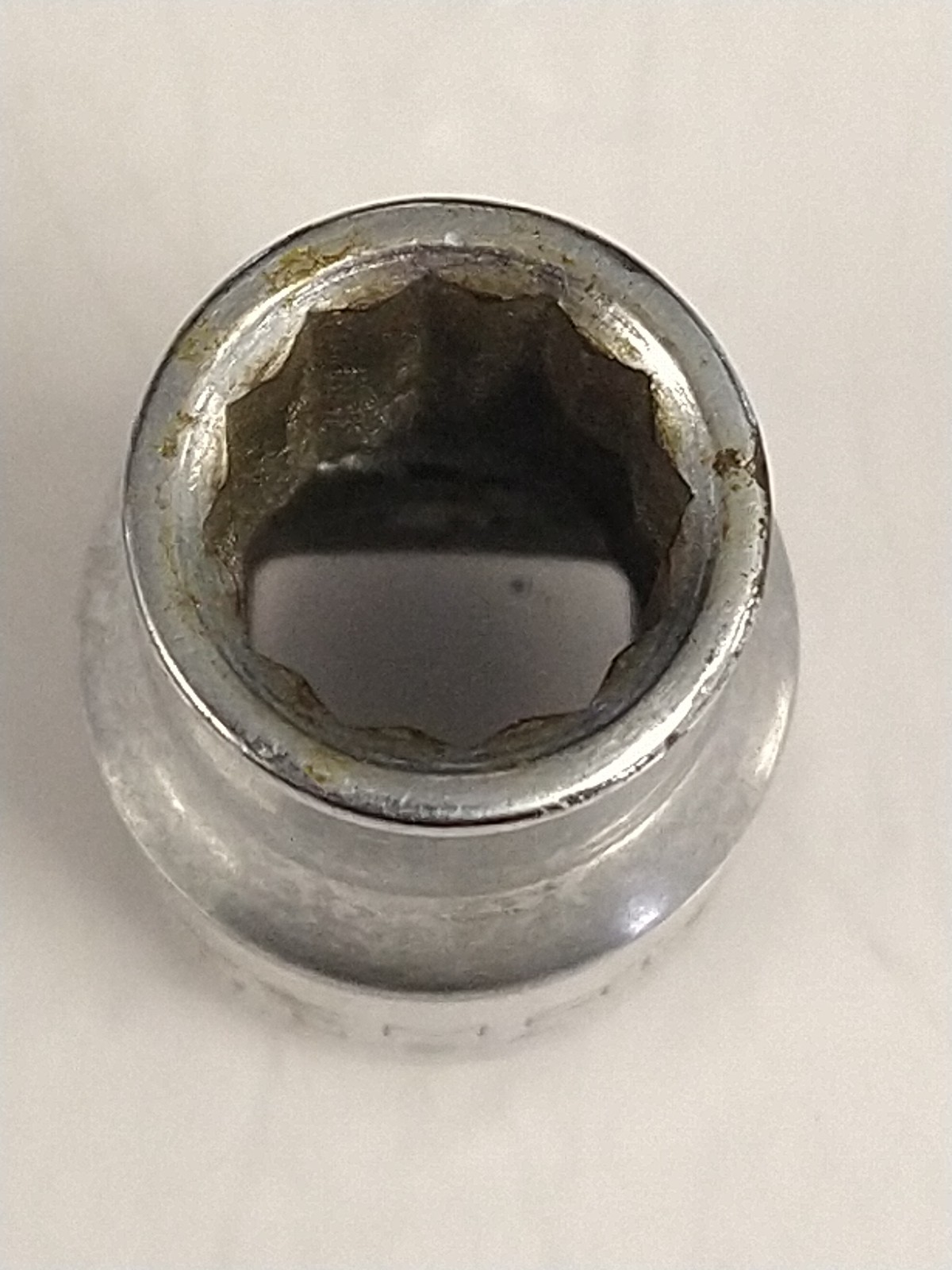Craftsman 47501 -G- 7/16″ 12 Point Shallow Chrome Socket 1/2″ Drive USA