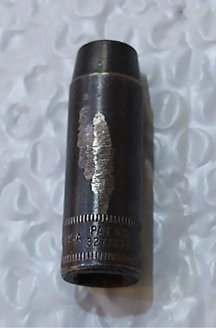Snap on SIMFM9, 3/8″ Drive, 9mm. Impact Socket, 2.1″ Deep, 6 Pt. *TAPERED END*