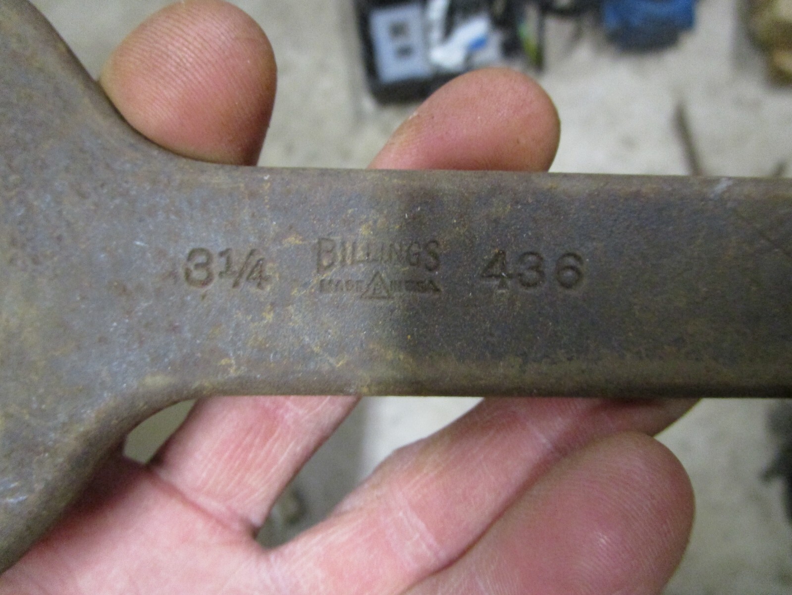 NOS Billings 436 Pin Type Face Spanner Spindle Gland Nut Wrench 3-1/4″