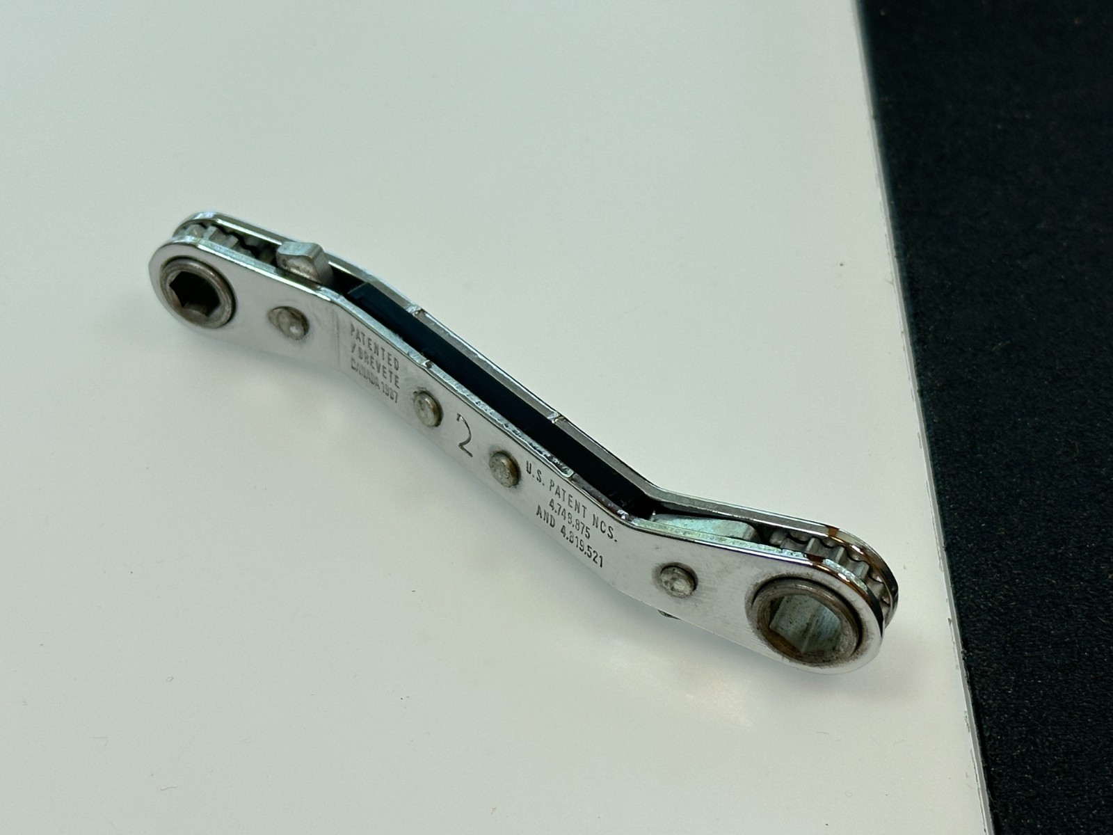 🇺🇸 Kastar USA ROW-0810 SAE Offset Ratcheting Box Wrench 1/4″ x 5/16″ 6PT (NOS)