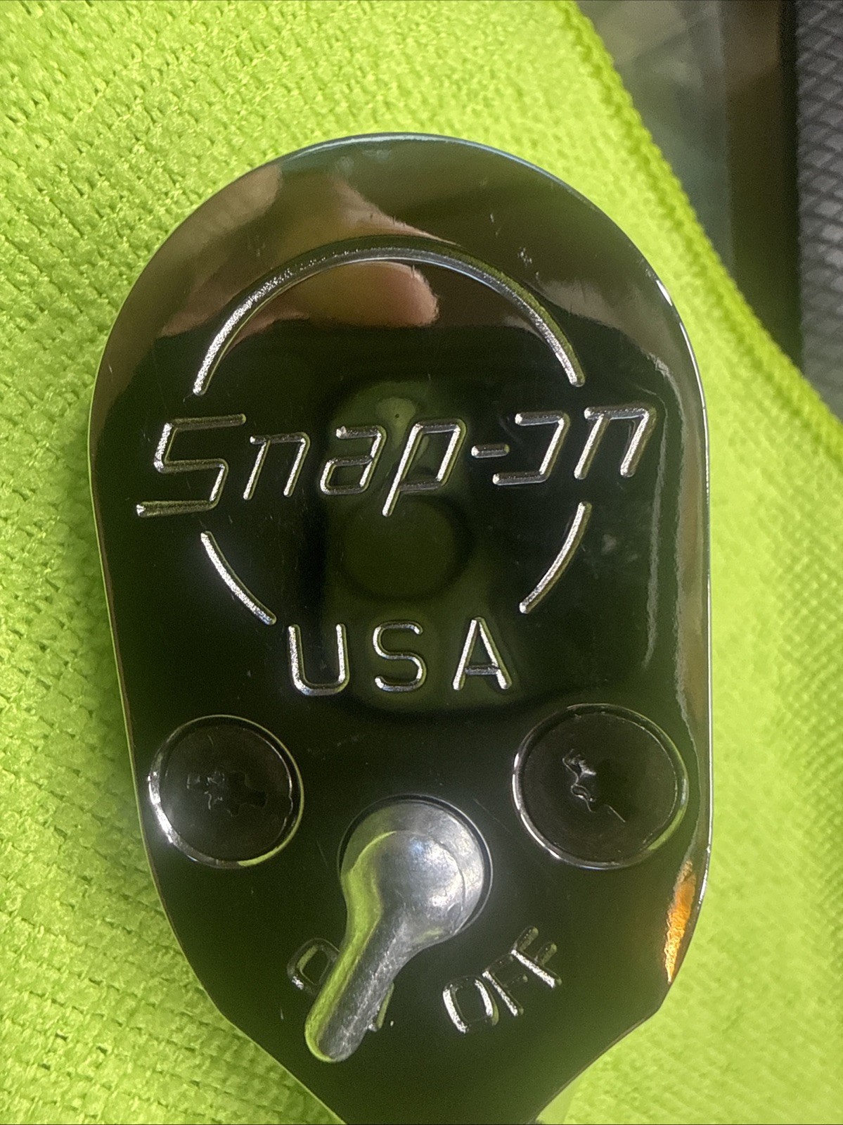 Snap-On S80A 1/2″ Drive Ratchet Standard Chrome Handle Dual 80 Tooth