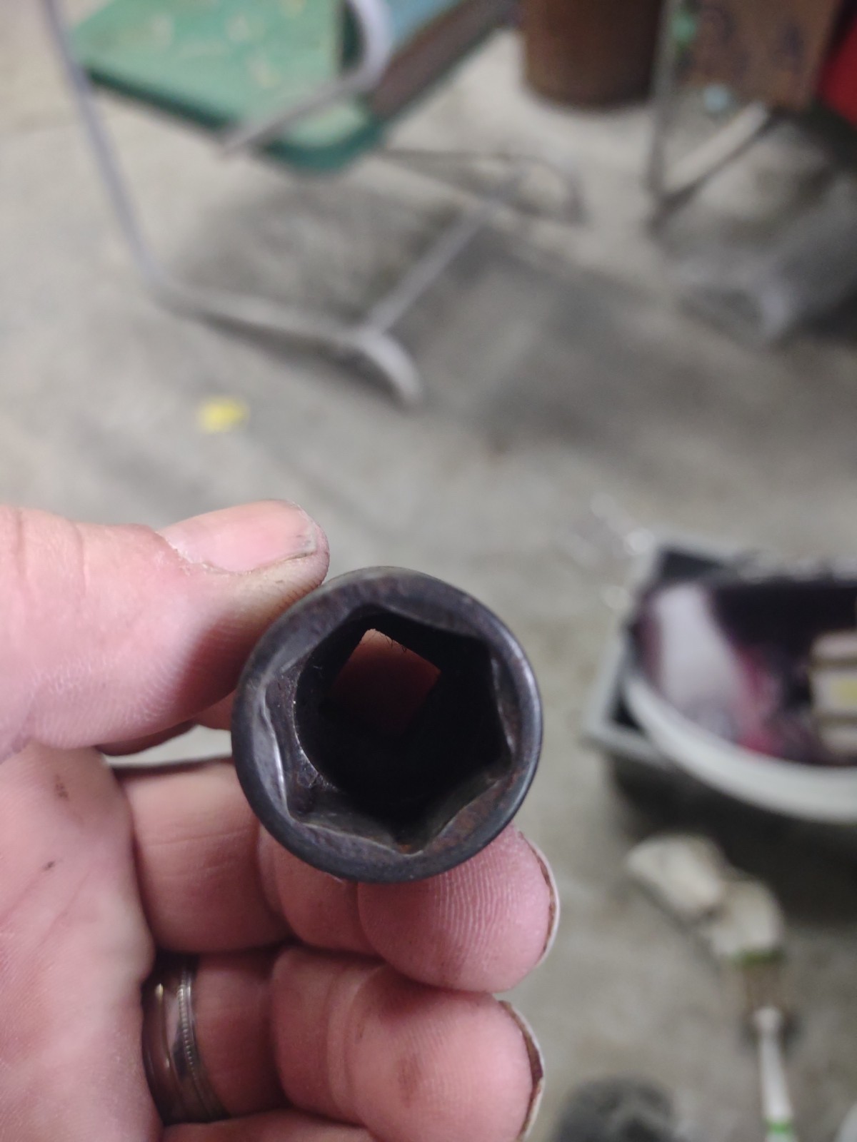 17 Mm Snap On 3/8 Drive Impact Socket