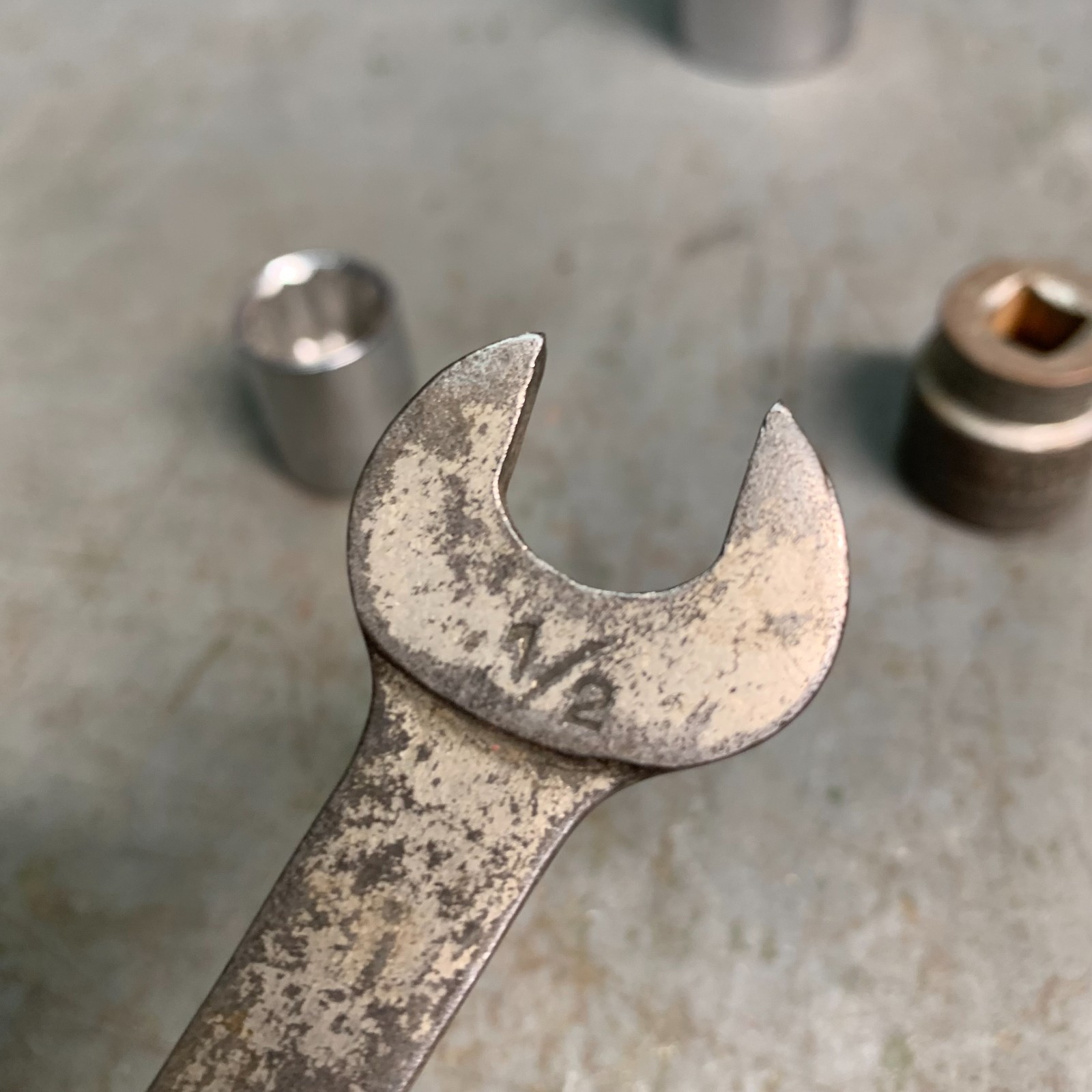 Herbrand ~ Tappet Open End 1/2 & 9/16″ Wrench ~ Sockets – 3/4″ 5/8″ 1-1/6″