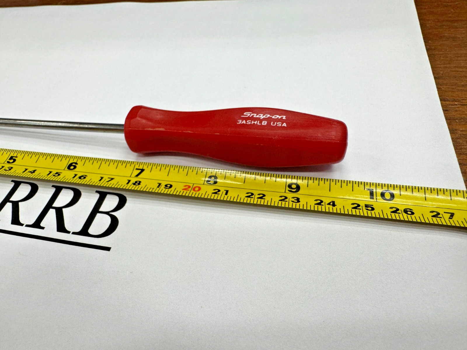 Snap-on Tools USA NEW CLASSIC RED Mini Hard Handle LONG Hook Pick 3ASHLBR
