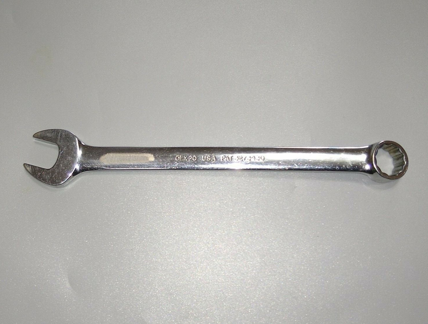 Snap on OEX-20, 5/8″ Combination Wrench, 12 Point, OFFSET. 8.6″ Long.