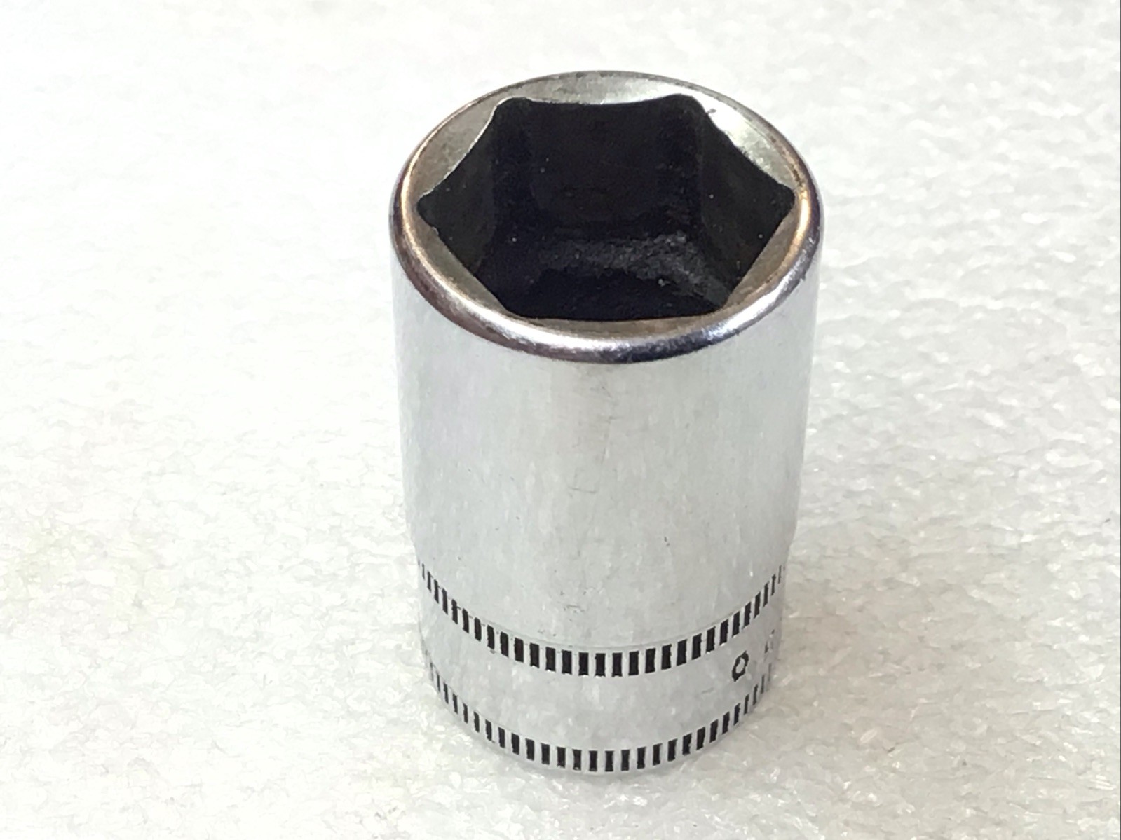 Snap On TMMS15 -15mm, Metric, Chrome, Simi-Deep, 6 Pt., 1/4” Dr. Socket-USA-NICE