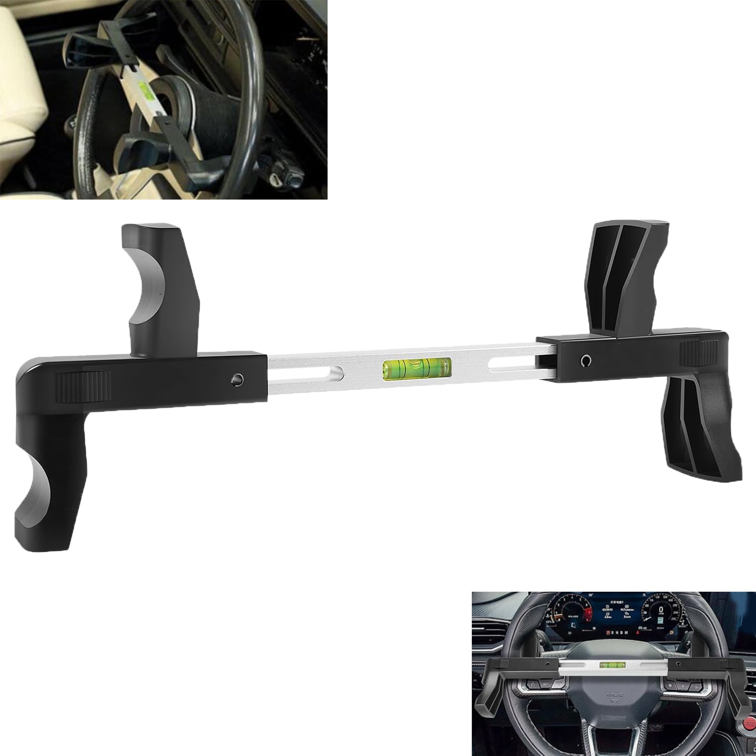 ATD-3100 Steering Wheel Level Alignment Tool 270mm-340mm Fits for Passenger Cars