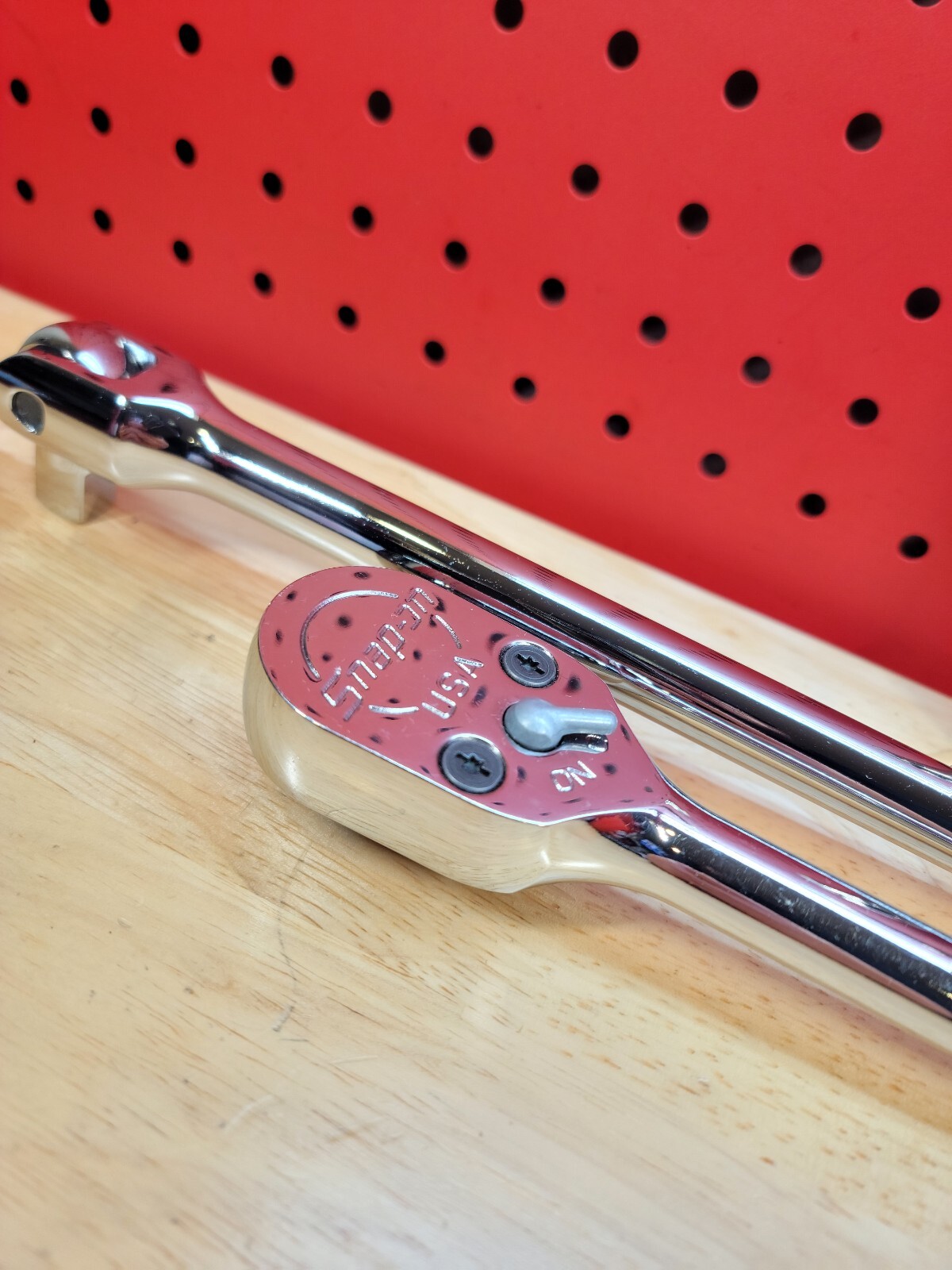 Snap-on Tools NICE S80A 1/2″ Ratchet SN18B 18″ Breaker Bar 5″ + 11″ Extensions
