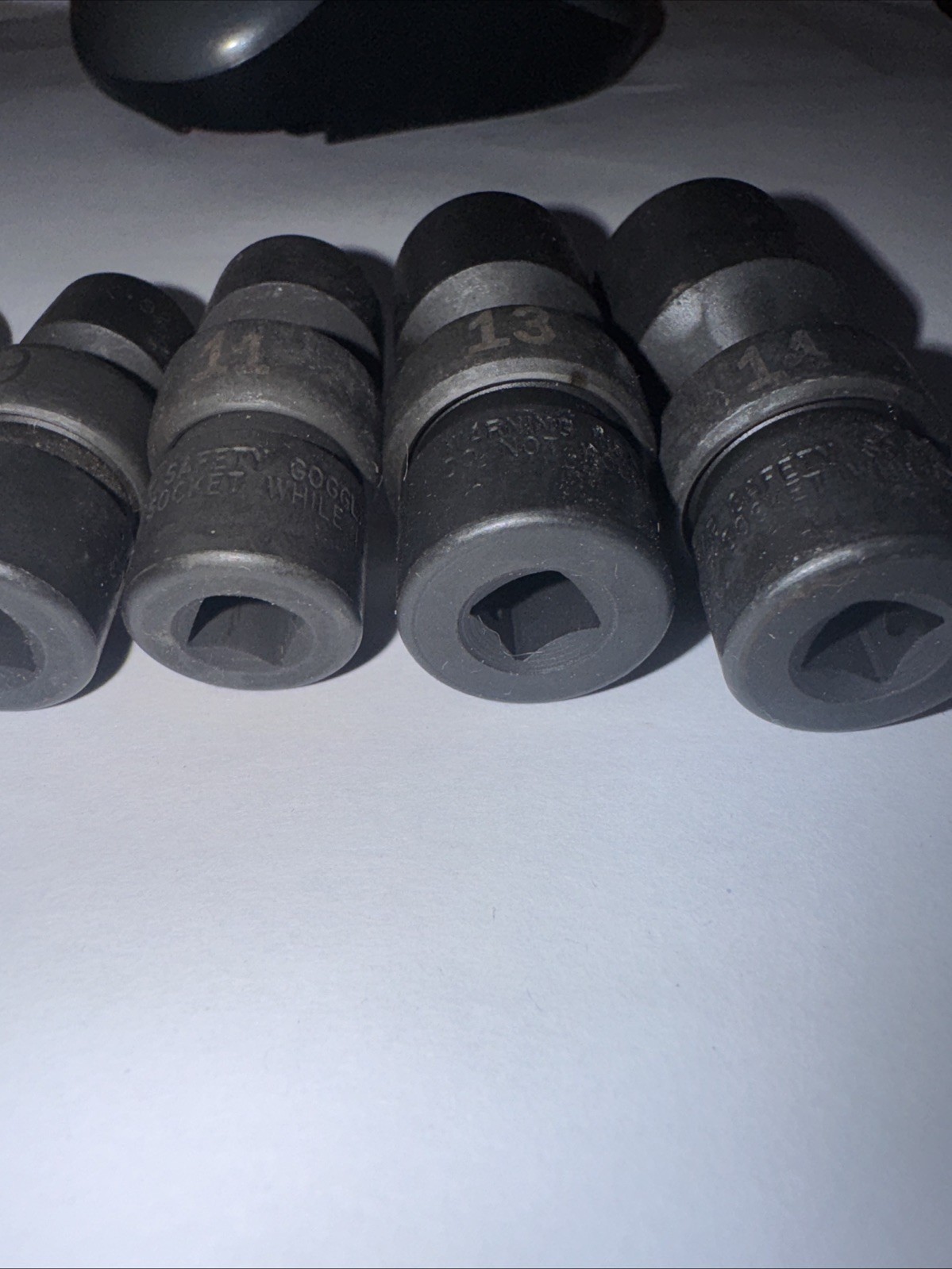 SK 6pcs 1/4″ Dr 6pt 5.5,6,9,11,13,14Mm Swivel Impact Socket Set Free Shipping