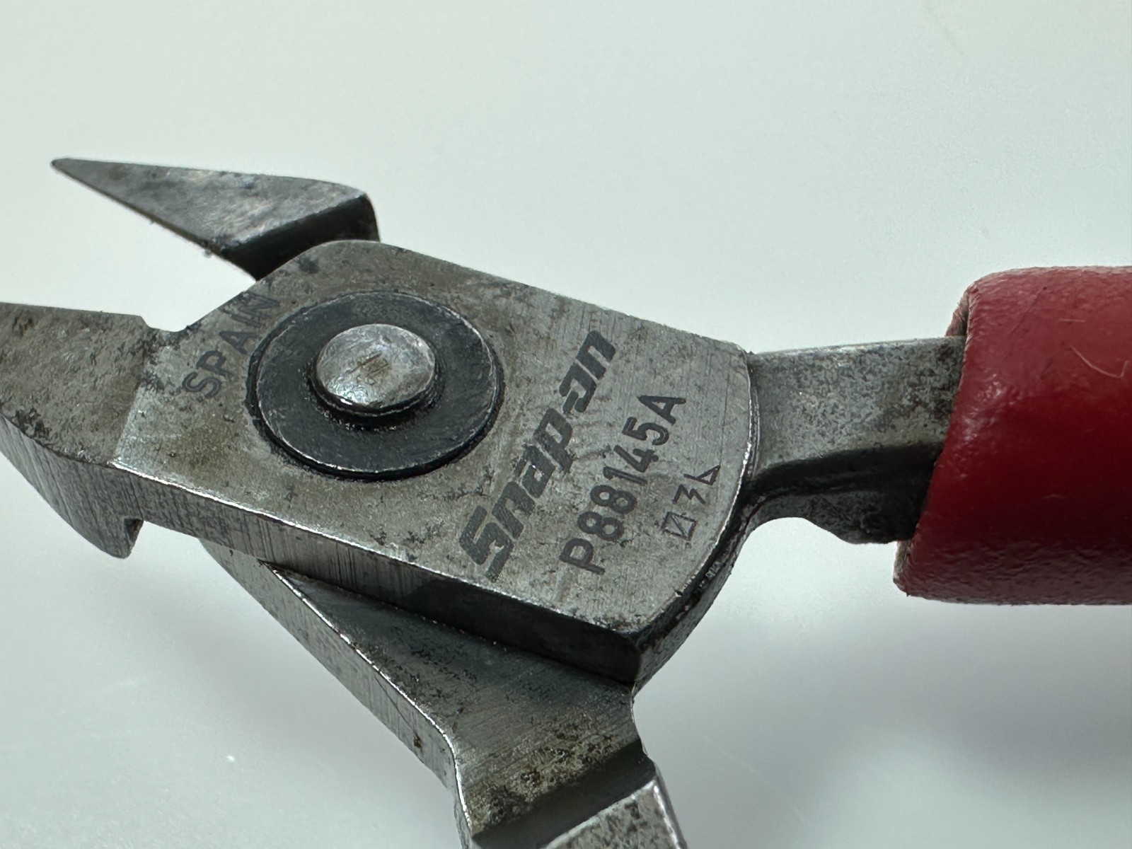🇺🇸Snap-on Tools USA P88145A RED Comfort Grip Precision Diagonal Cutting Pliers