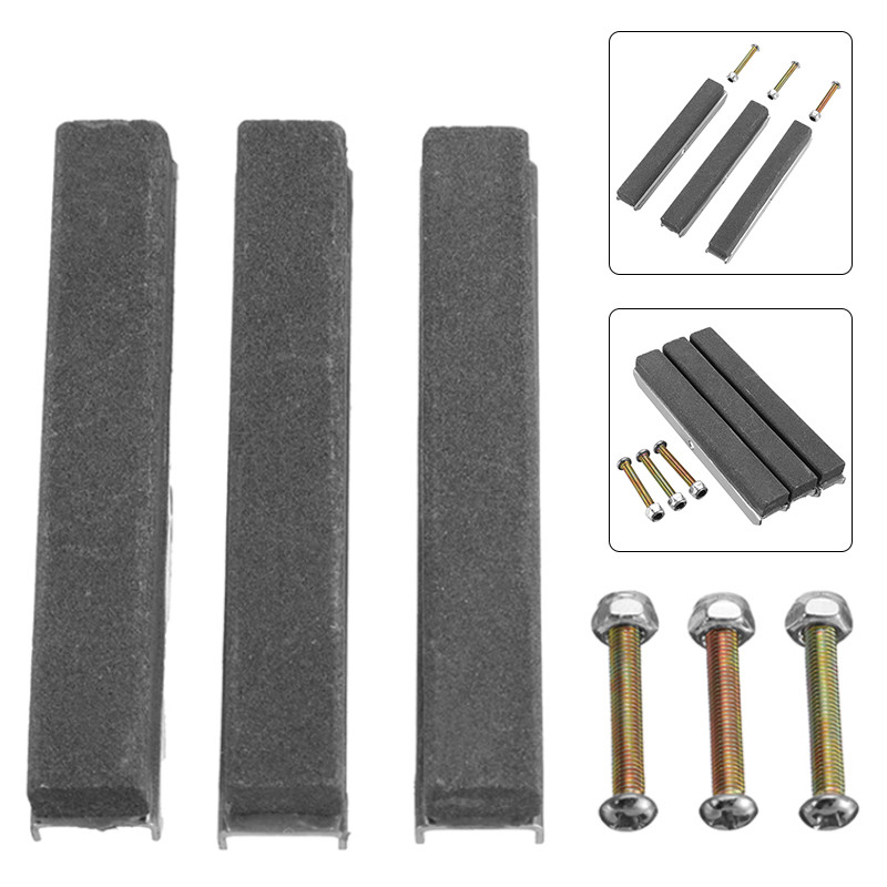 3PCS Hone Replacement Stones Set For Engine Cylinder Honing Tool 75mm (3″)