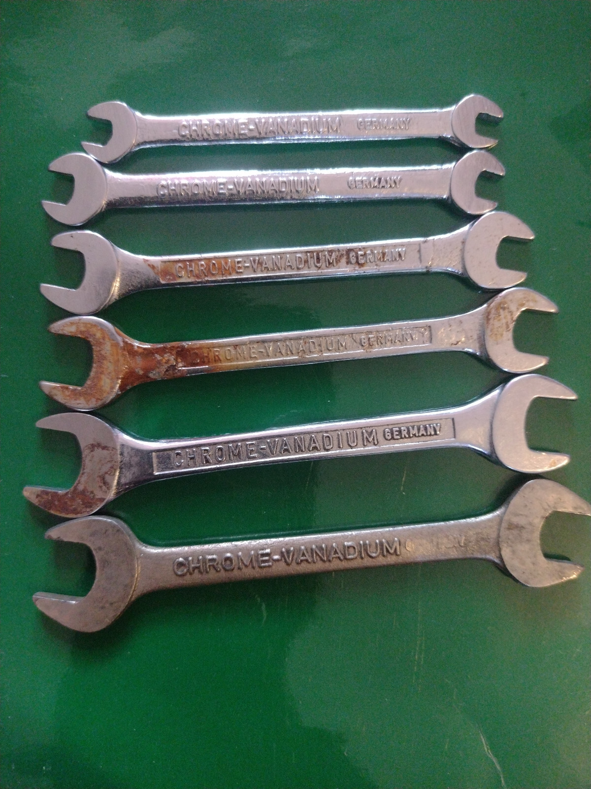 Elora No.156 miniature Spanners Sizes;4×4.5&5×5.5&7×6 &9×8&11×10&0BAx1BA