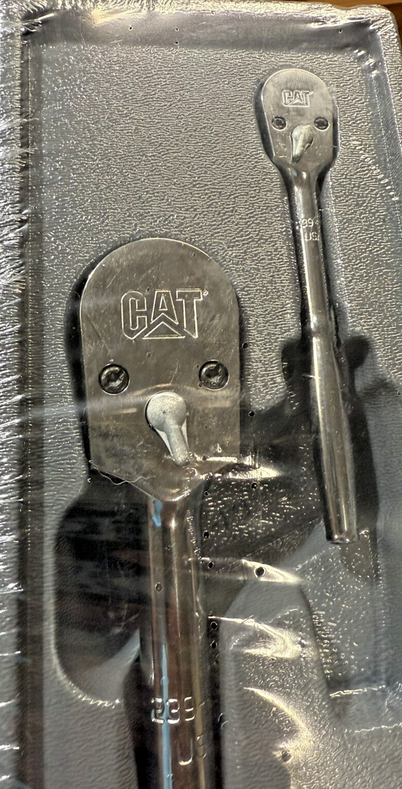 CAT Caterpillar 233-1637 3-Piece Ratchet Set 1/4″, 3/8″, and 1/2″ Drive
