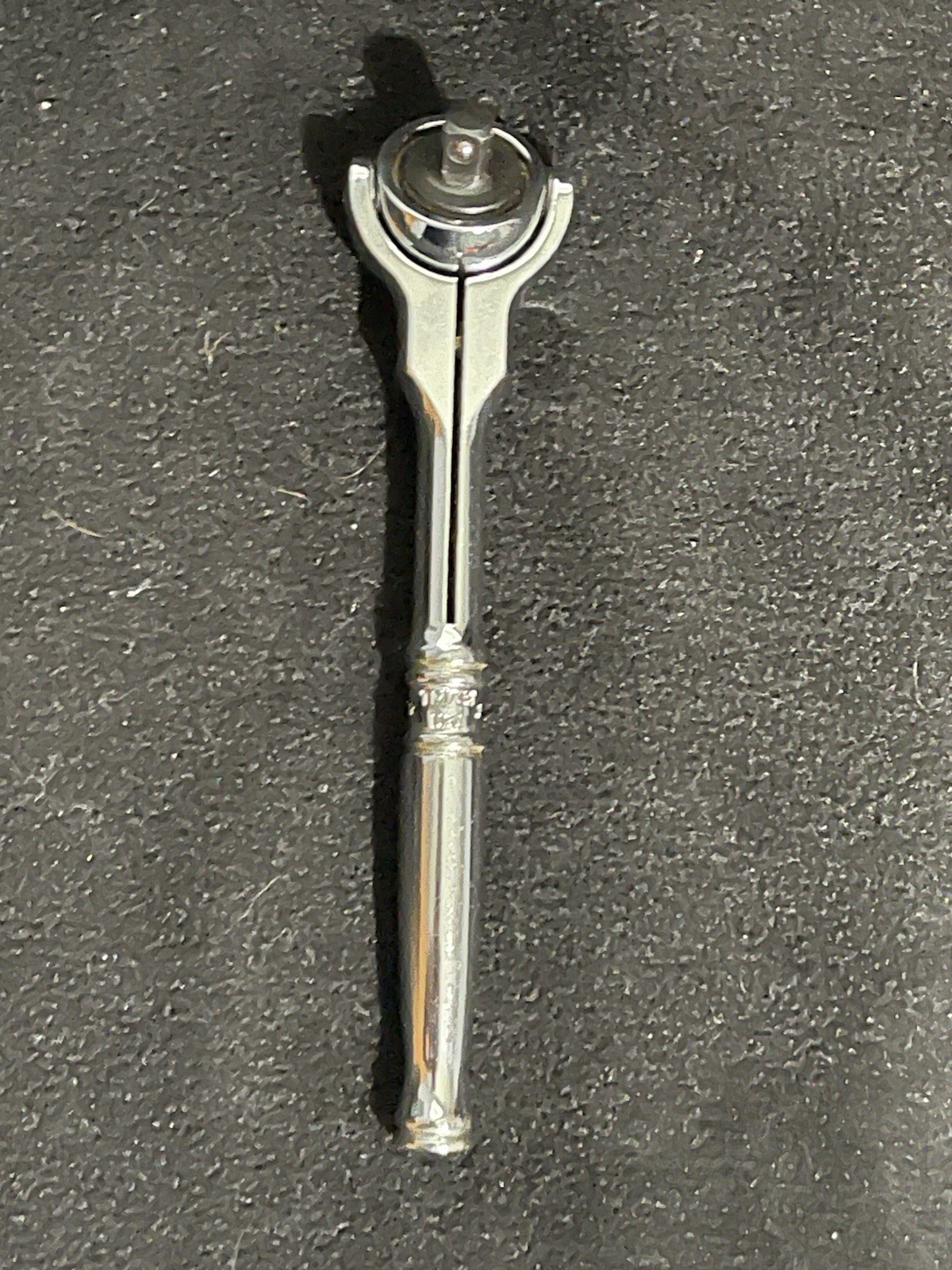 Vintage Snap-On Tools TM738 1/4″ Drive Swivel Flex Roto Head Ratchet 5.5” Long