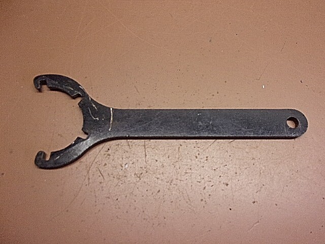 Vintage Unbranded C Hook Spanner Wrench 2 Sizes 9 3/4″ Long