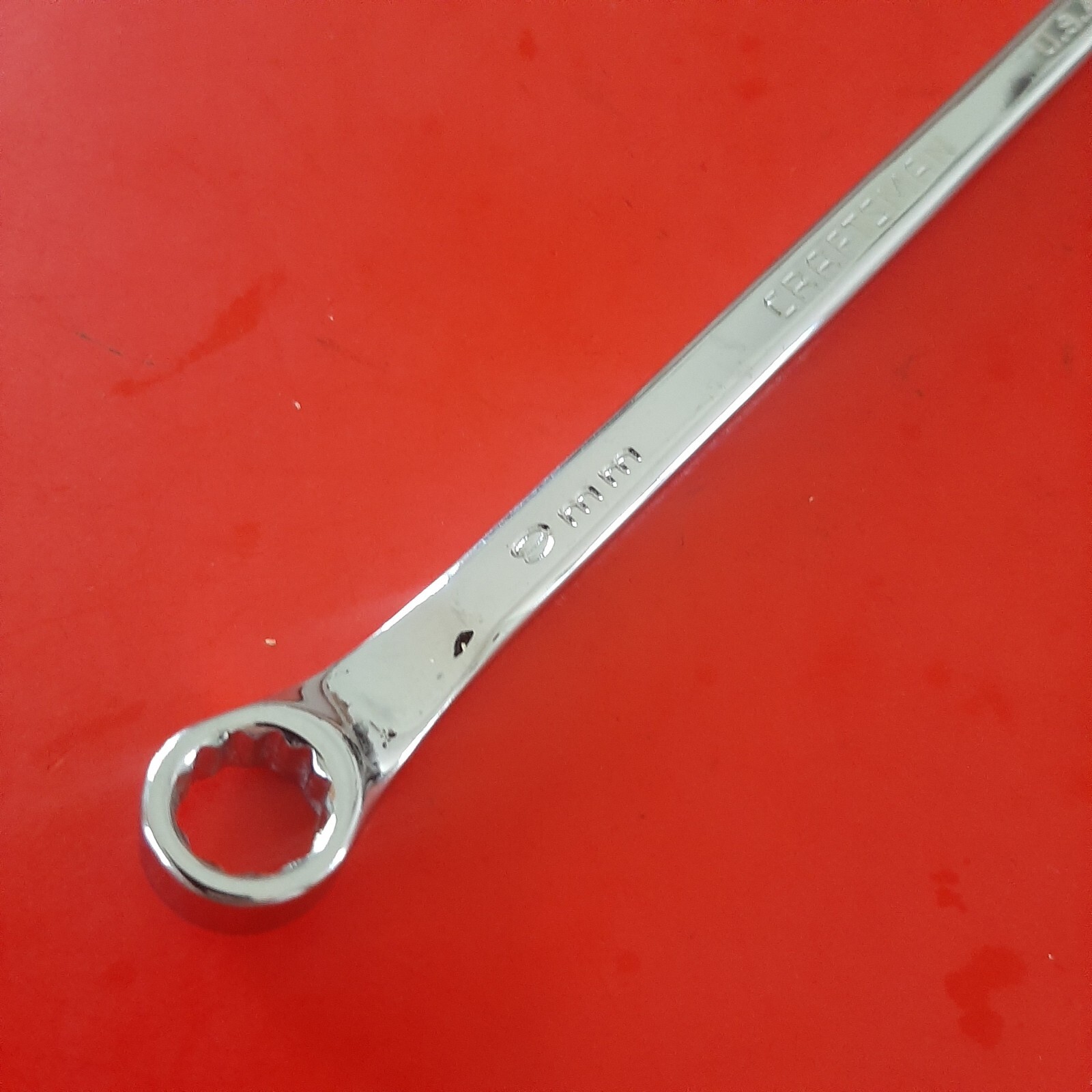 Craftsman Professional 9mm Raised Panel 12pt Point Combination Wrench USA 42253