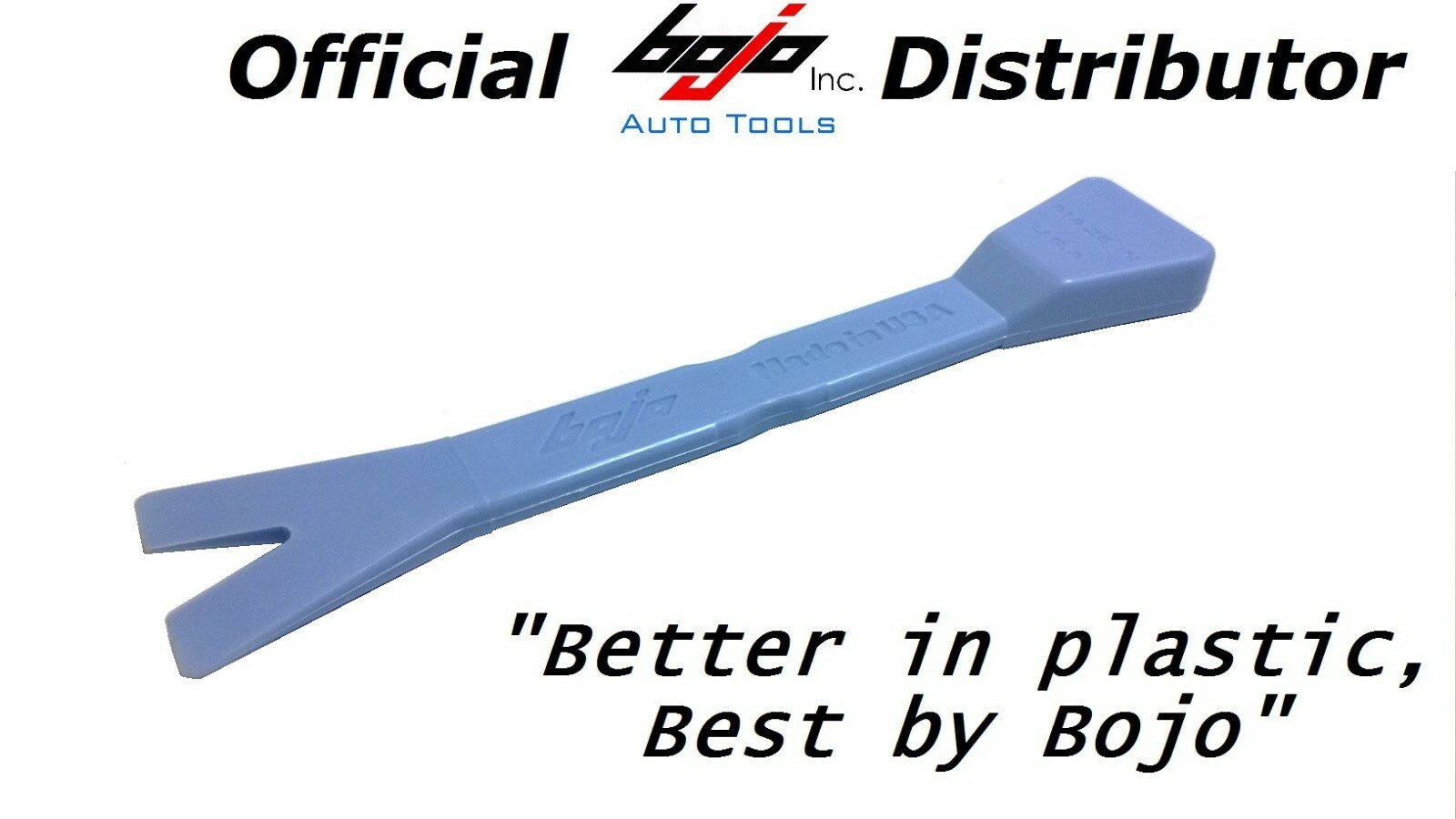 Bojo Blue Genius 10 Piece Kit Plastic Car Trim Radio Pry Tool Snap On/Off Wrap
